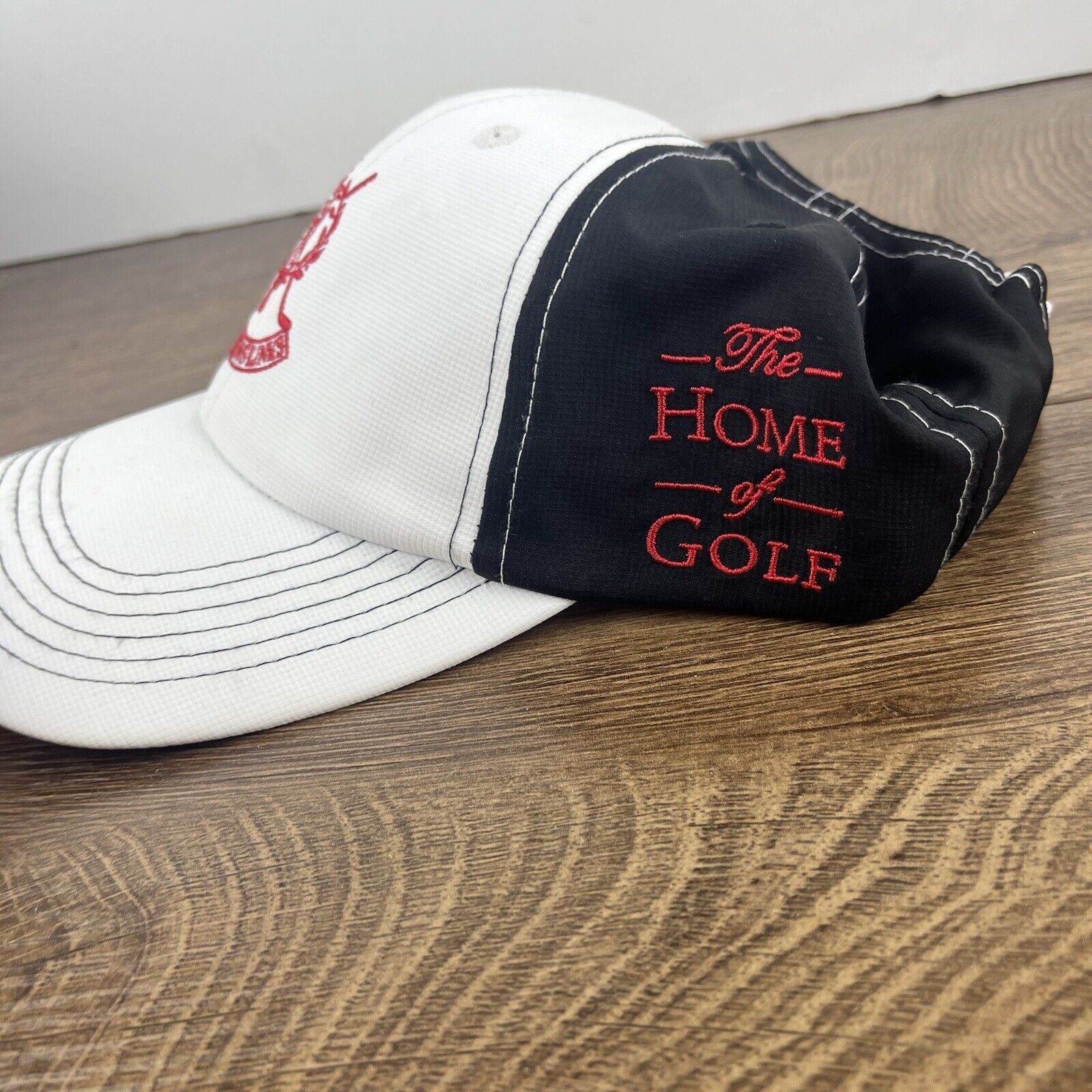 Other St Andrews Links Hat Saint Adnrews White Hat Adjustable Adul Size ONE SIZE - 7 Thumbnail