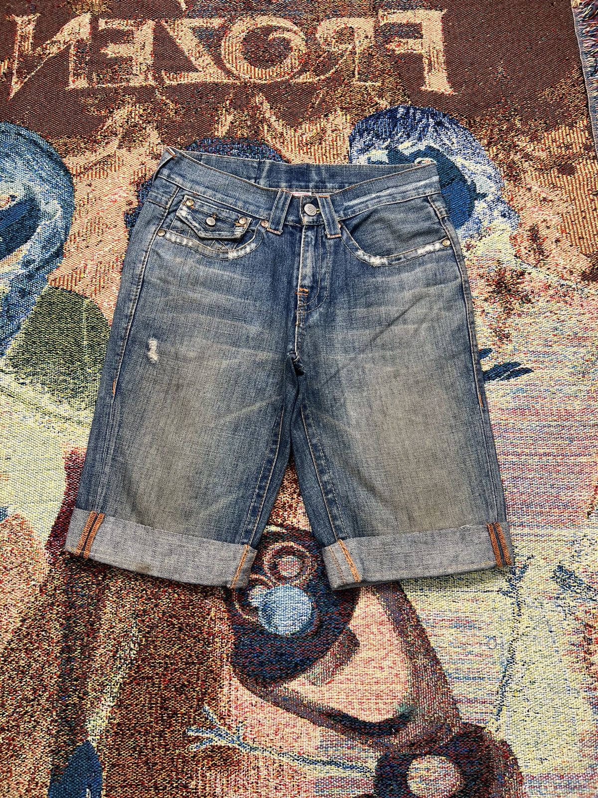 Vintage true religion Joey denim jort