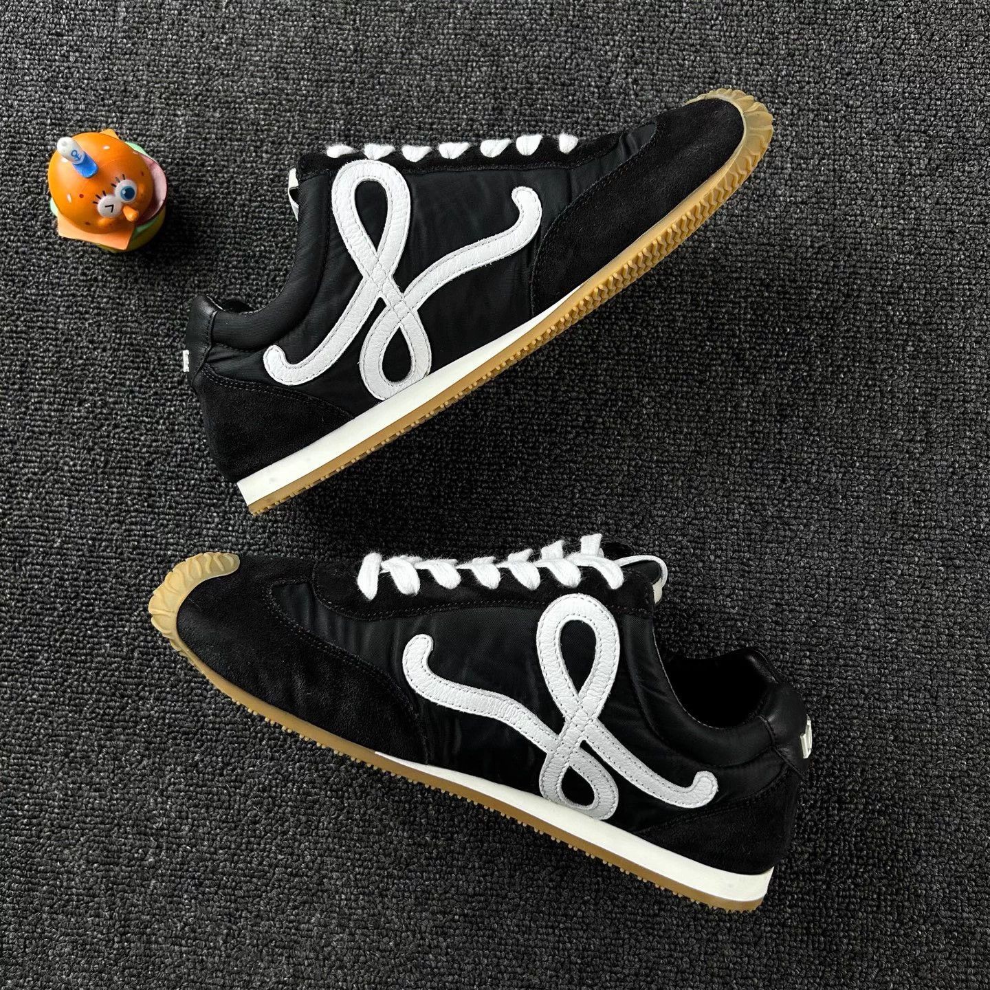 Loewe LOEWE Black Runner 2.0 De Trainer 39 EU Size US 8 / IT 38 - 3 Thumbnail