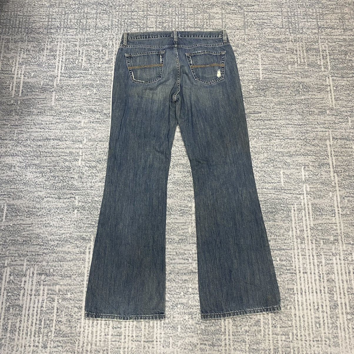 Hysteric Glamour × Le Grande Bleu (L.G.B.) Super Flare☠️ X2 Bootcut Jeans Ripped Vintage Cowboy Punk 90s Size US 34 / EU 50 - 2 Thumbnail