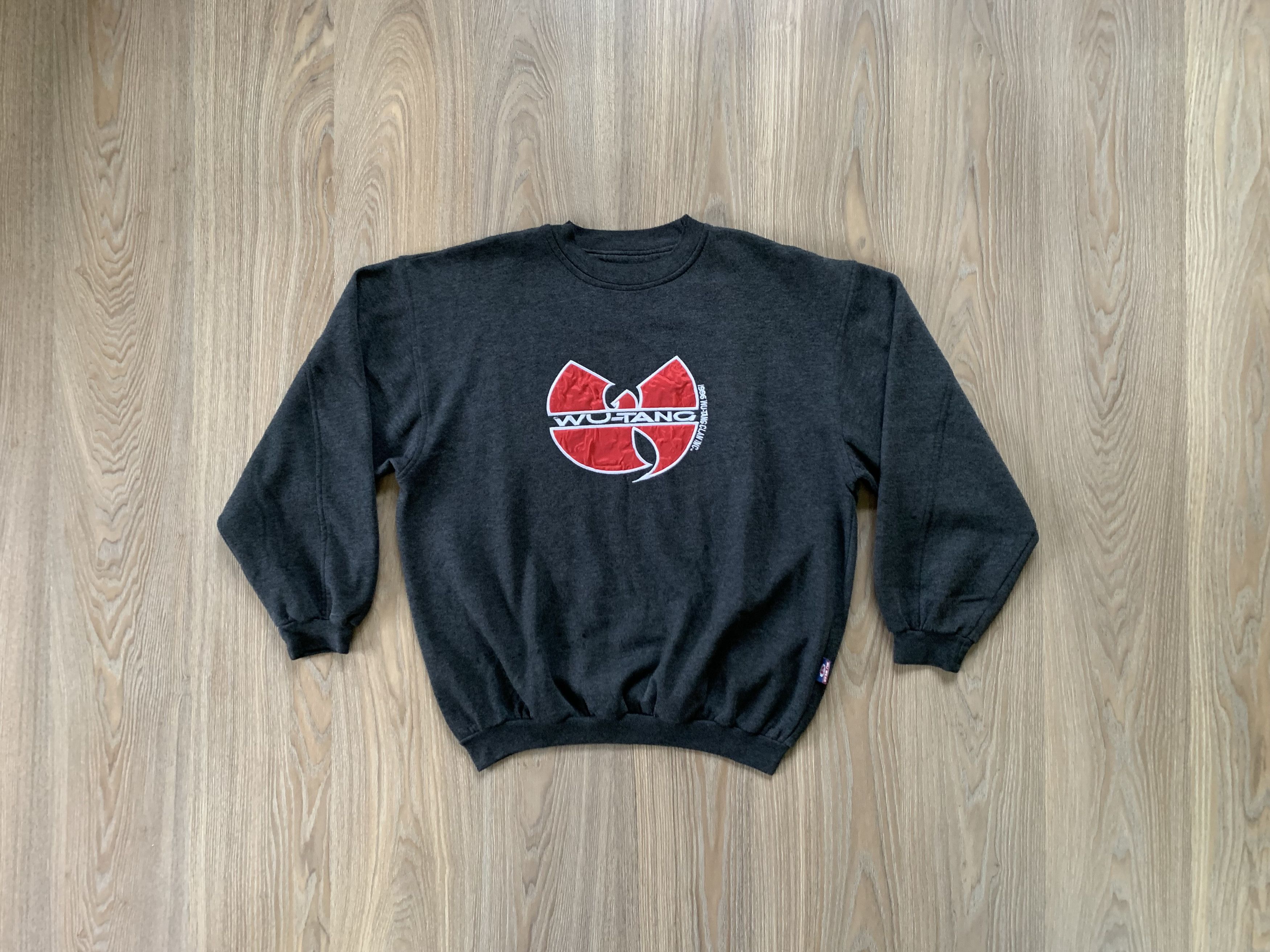 Vintage 1996 Wu Wear Tang Big Logo Sweatshirt