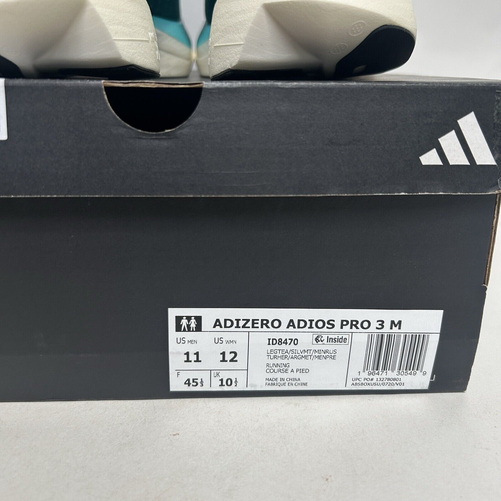Adidas Adidas Shoes Adizero Adios Pro 3 “Legacy Teal” 2024 Size US 11 / EU 44 - 5 Thumbnail