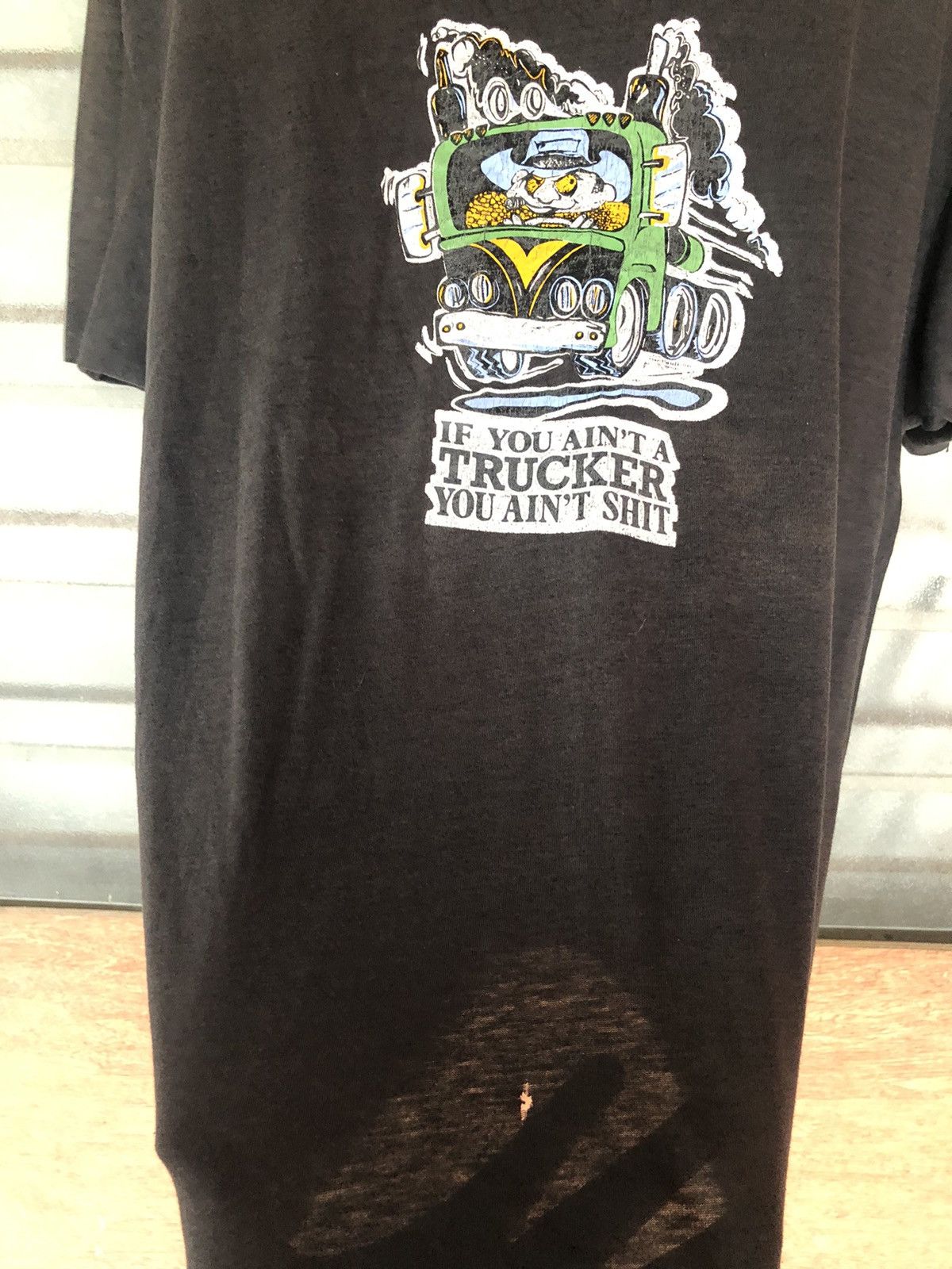 Vintage Vintage 80's Trucker You Ain't Shirt Shirt Tee Size US XL / EU 56 / 4 - 10 Thumbnail