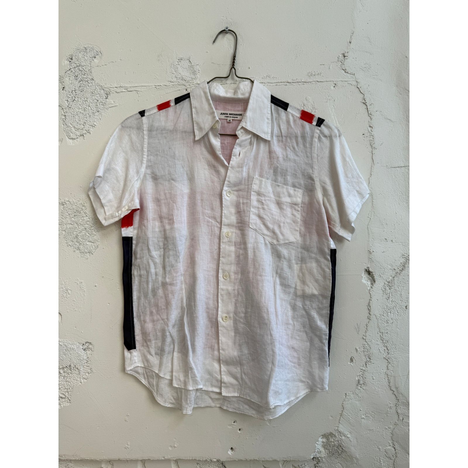 Comme des Garcons × Junya Watanabe Junya Watanabe Comme des Garcons Union Jack Button Up Shirt Size M / US 6-8 / IT 42-44 - 2 Thumbnail