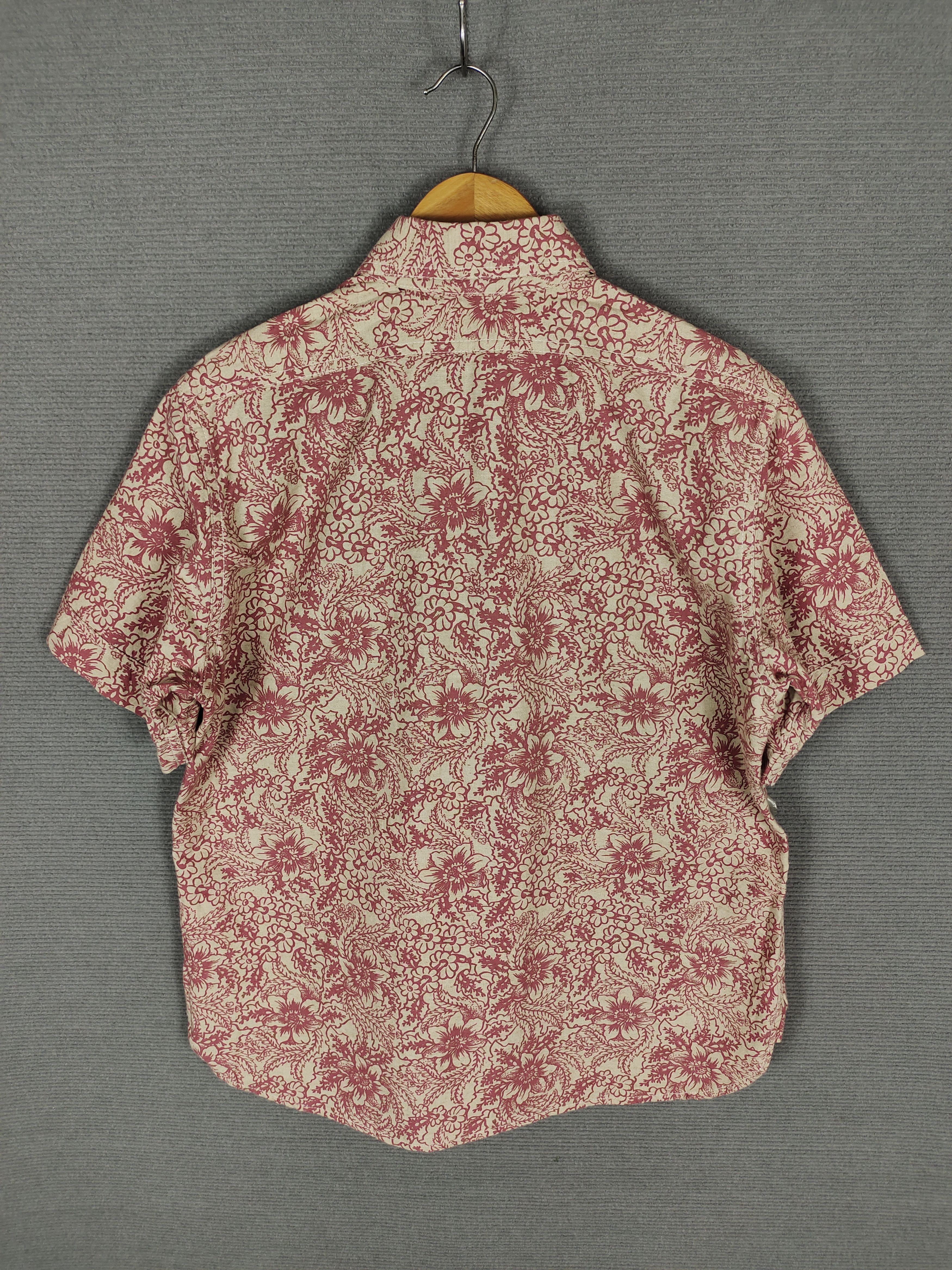 Nanamica × The North Face Purple Label The North Face Purple Label Nanamica Flower Printed Shirt Size US L / EU 52-54 / 3 - 8 Thumbnail