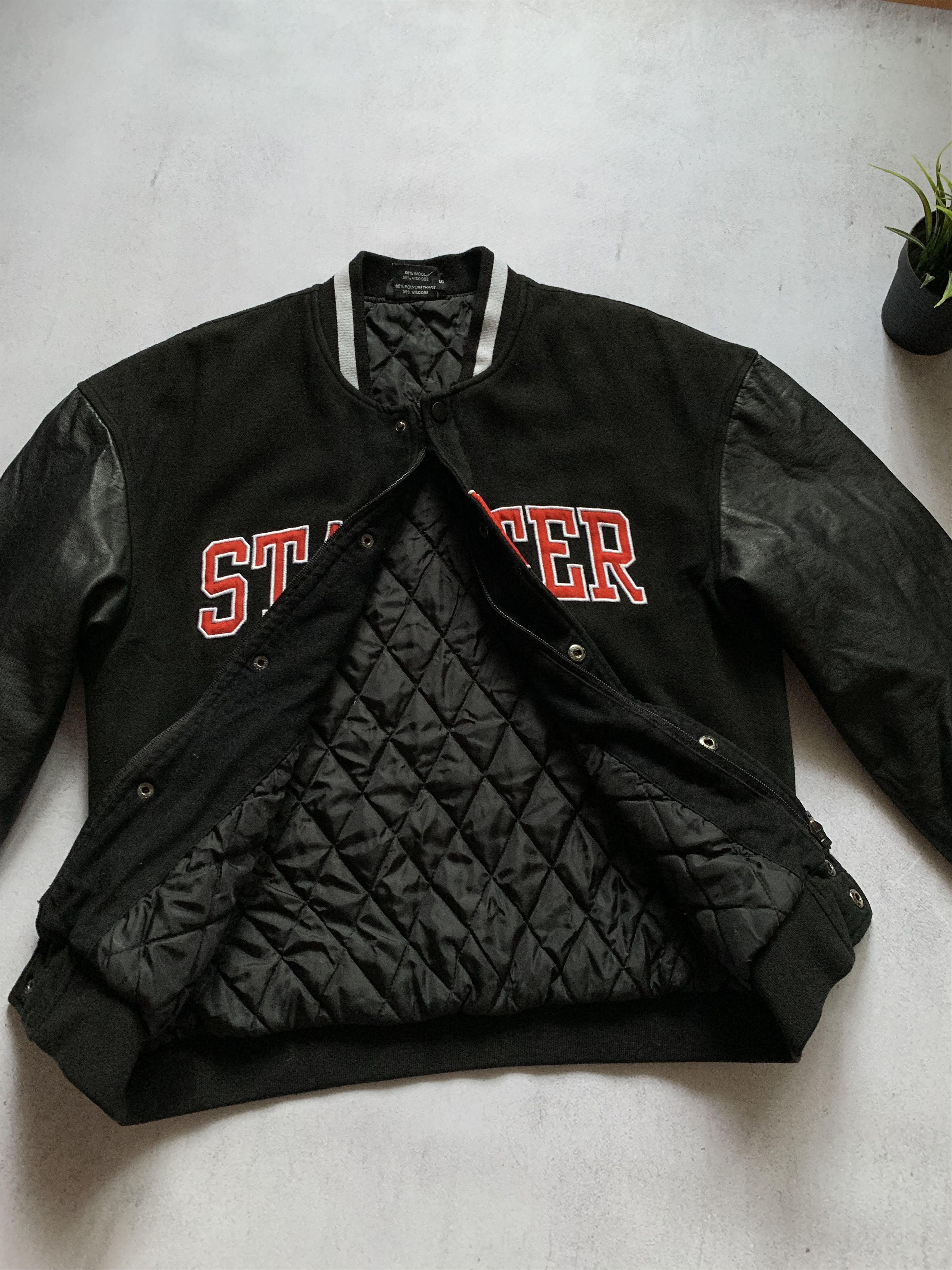 Starter × Vintage Vintage Starter Bomber Jacket Big Logo Y2K 90s Size US S / EU 44-46 / 1 - 8 Thumbnail
