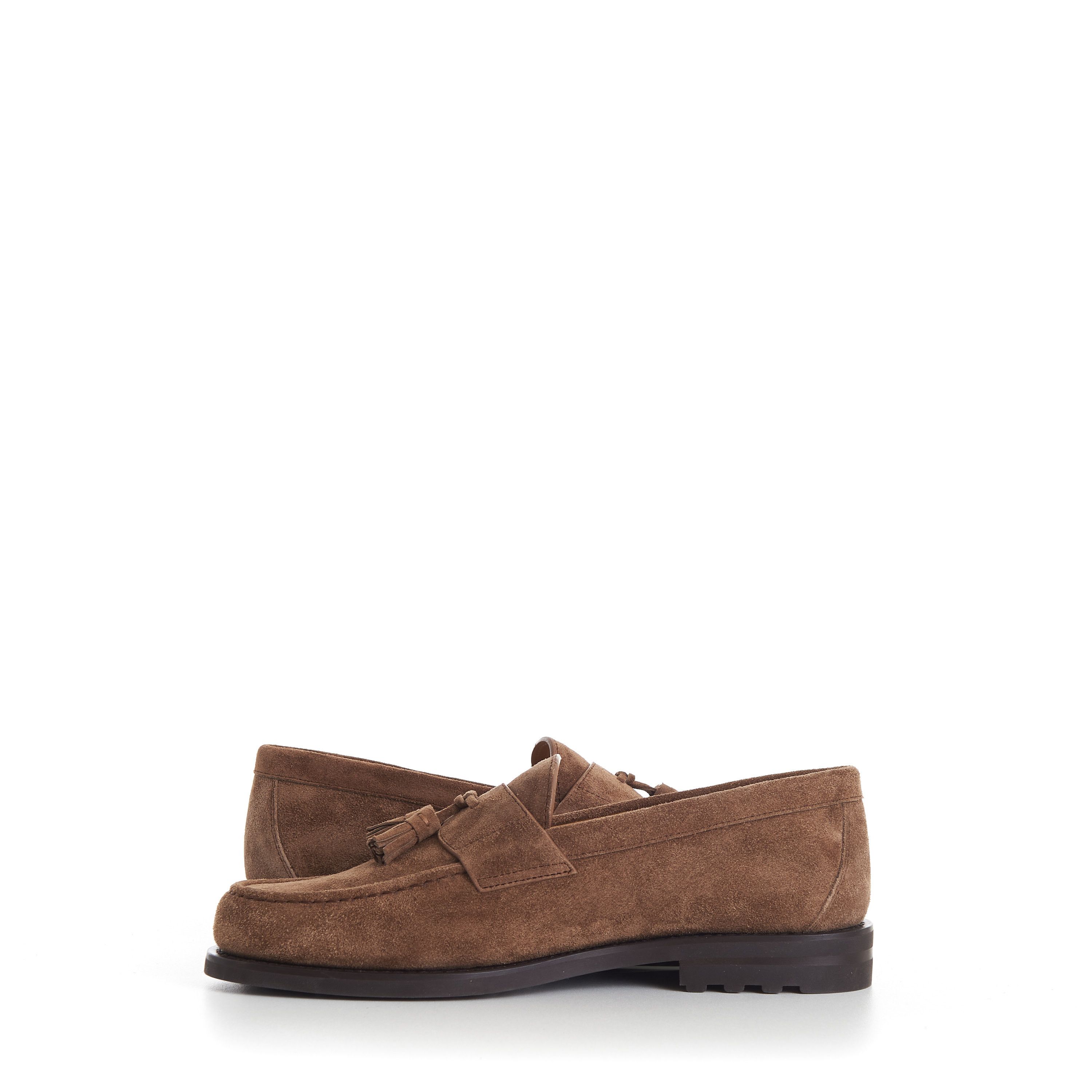 Brunello Cucinelli Suede Loafers With Tassel Size US 9.5 / EU 42-43 - 8 Thumbnail