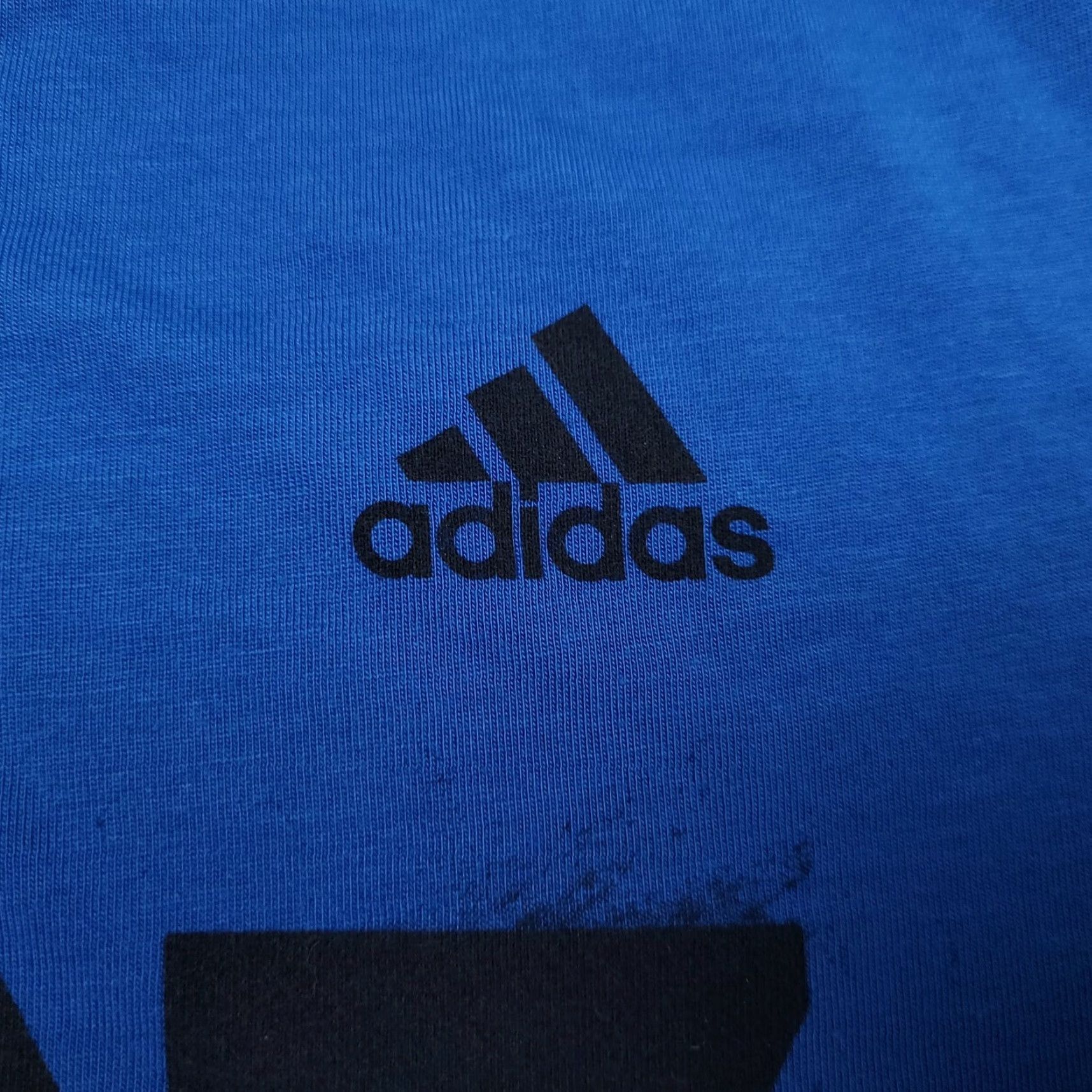 Adidas adidas Dare Defy Win Graphic T-Shirt Blue Adult XL Short Sleeve Mens Size US XL / EU 56 / 4 - 3 Thumbnail