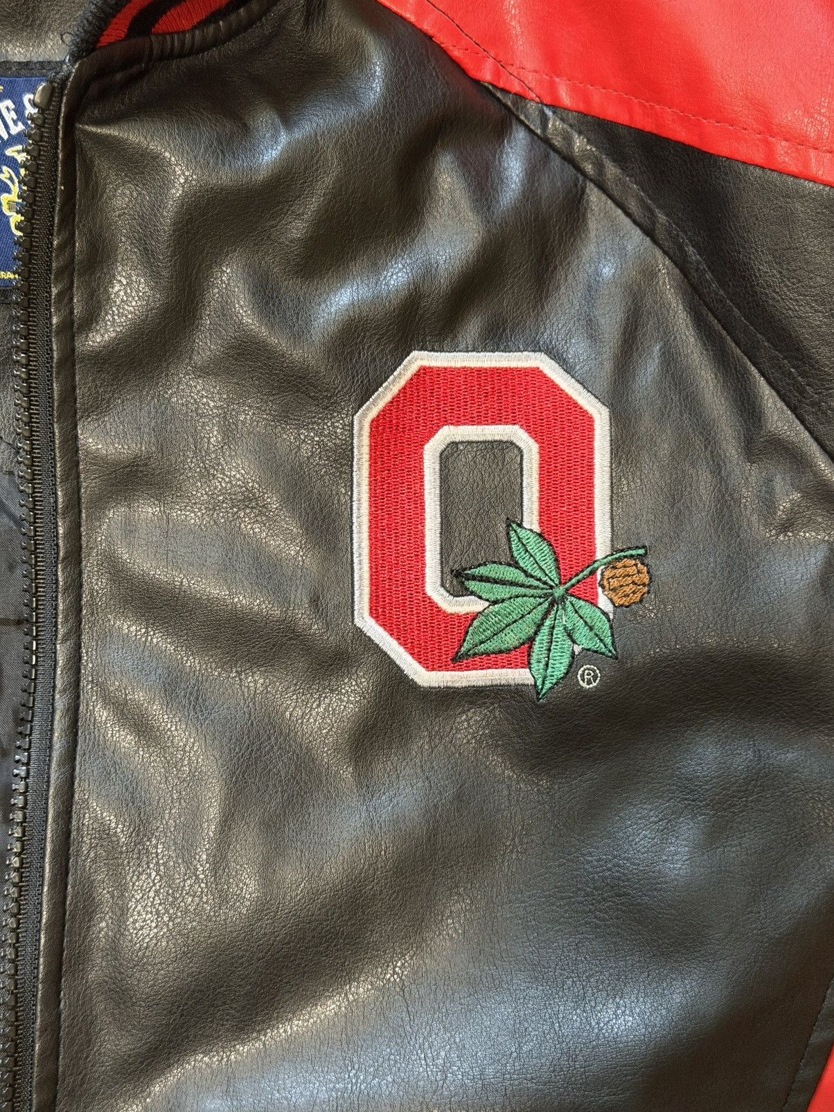 Steve And Barrys Vintage Ohio State Bomber Jacket Size US S / EU 44-46 / 1 - 4 Thumbnail
