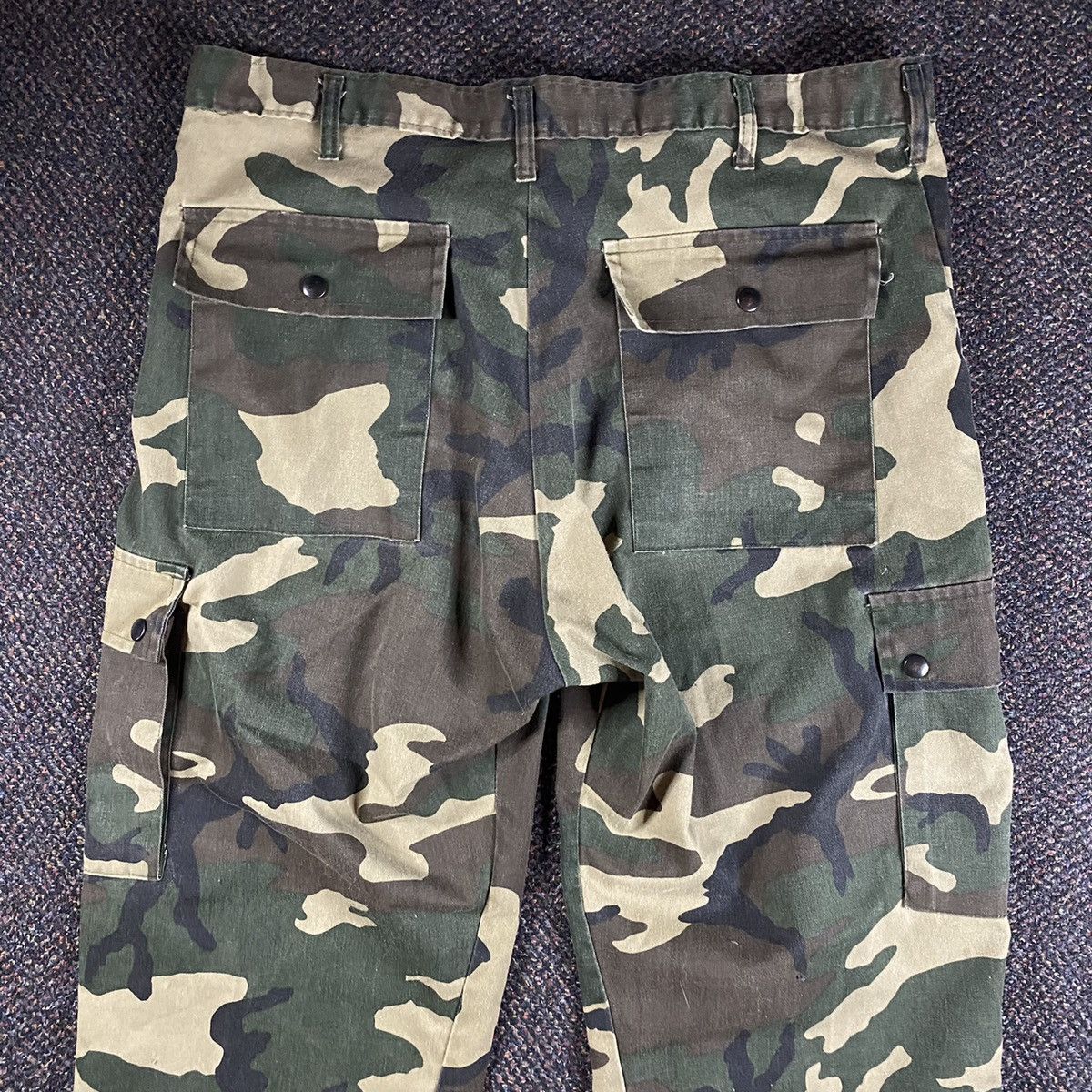 Vintage Vintage Military Camo Cargo Pants Size US 38 / EU 54 - 4 Thumbnail