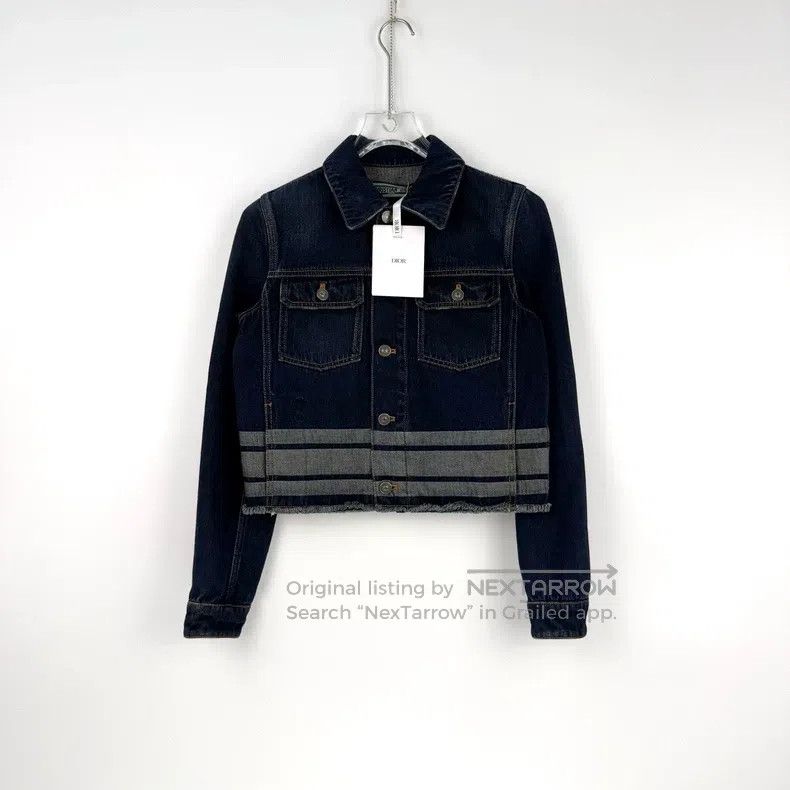 Dior Dior Classic logo woollen denim jacket Size XS / US 0-2 / IT 36-38 - 3 Thumbnail