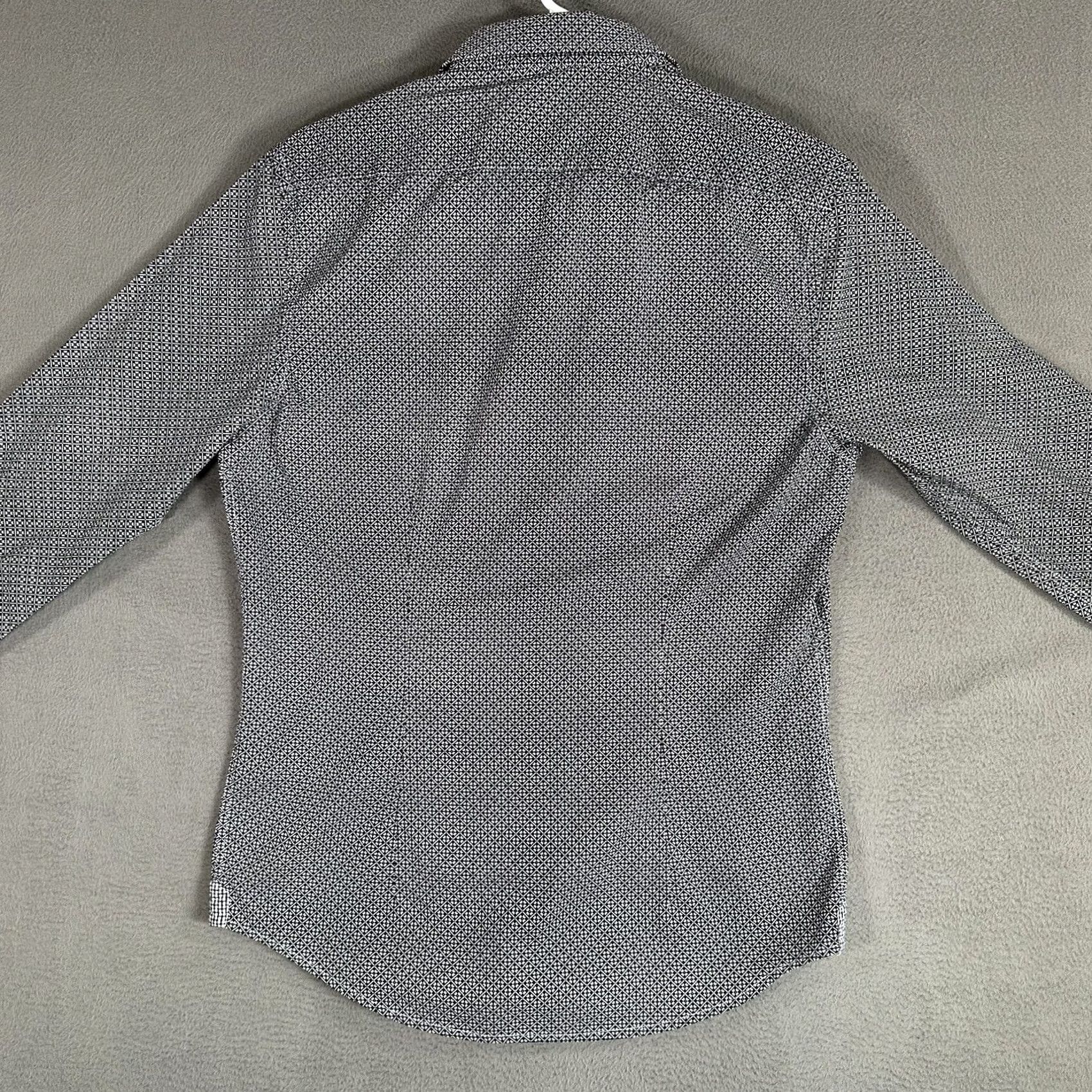 Other 1 Like No Other Shirt Mens Black White Geometric Limited Edition Button-Up Size 15 293/500 EUC Size US M / EU 48-50 / 2 - 2 Thumbnail