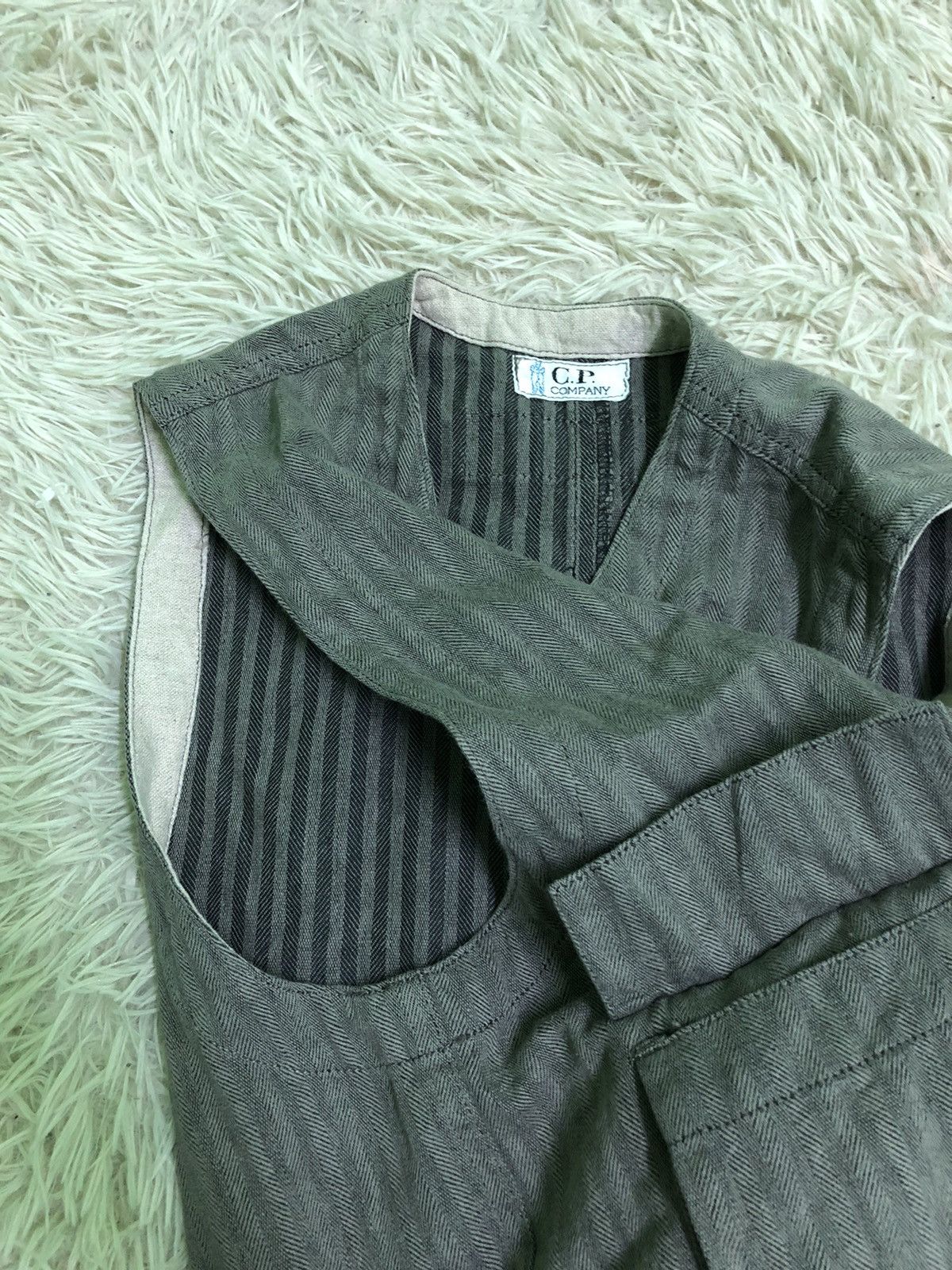 C.P. Company × Indigo × Massimo Osti Vintage C.P. Company Vest Jacket Size US S / EU 44-46 / 1 - 4 Thumbnail
