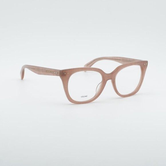 Celine Celine CL50116I 074 Eyeglasses Pink with Glitter 52mm Square Size ONE SIZE - 5 Thumbnail