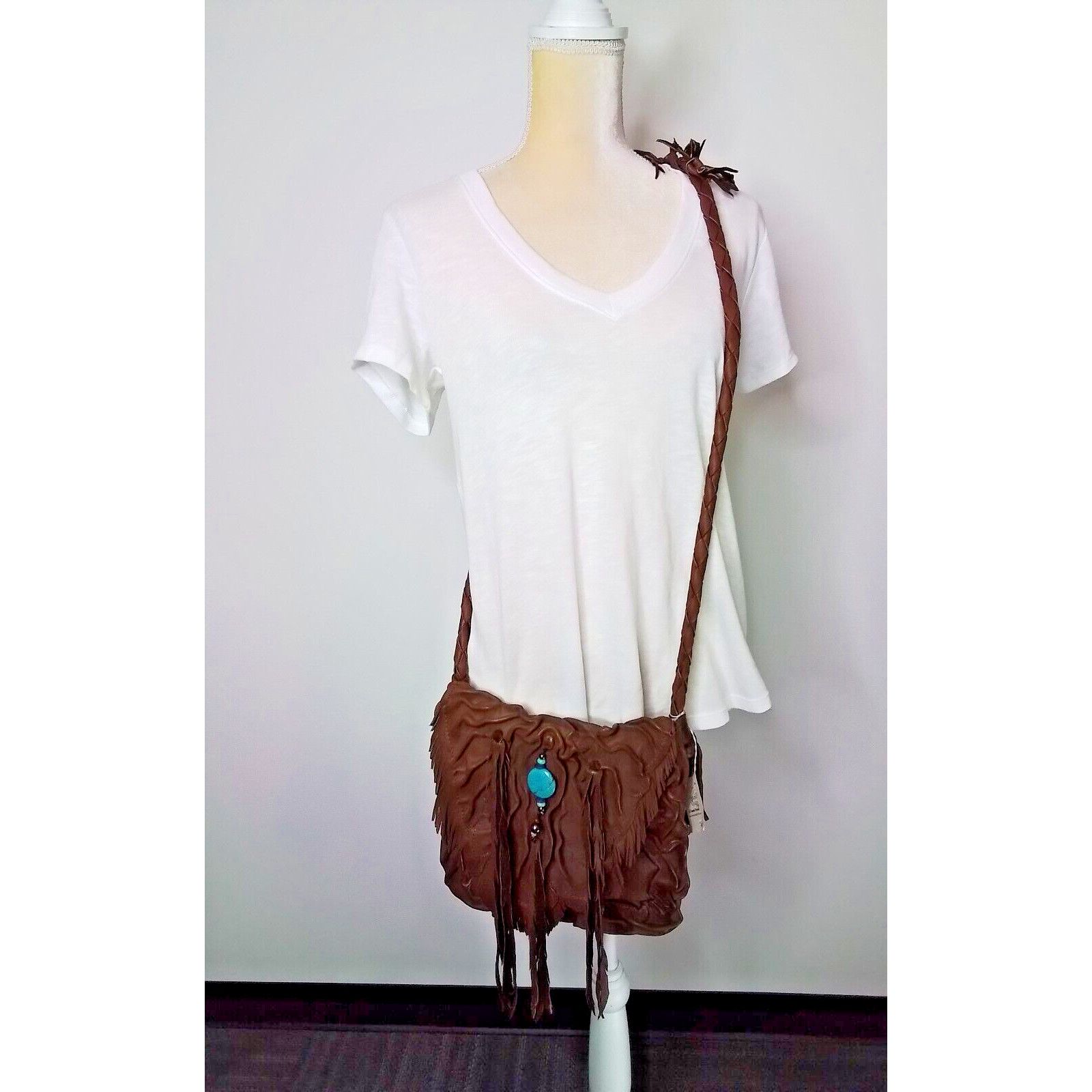 Other Freelance Design USA Purse Leather Brown Handbag NWT Size ONE SIZE - 2 Thumbnail