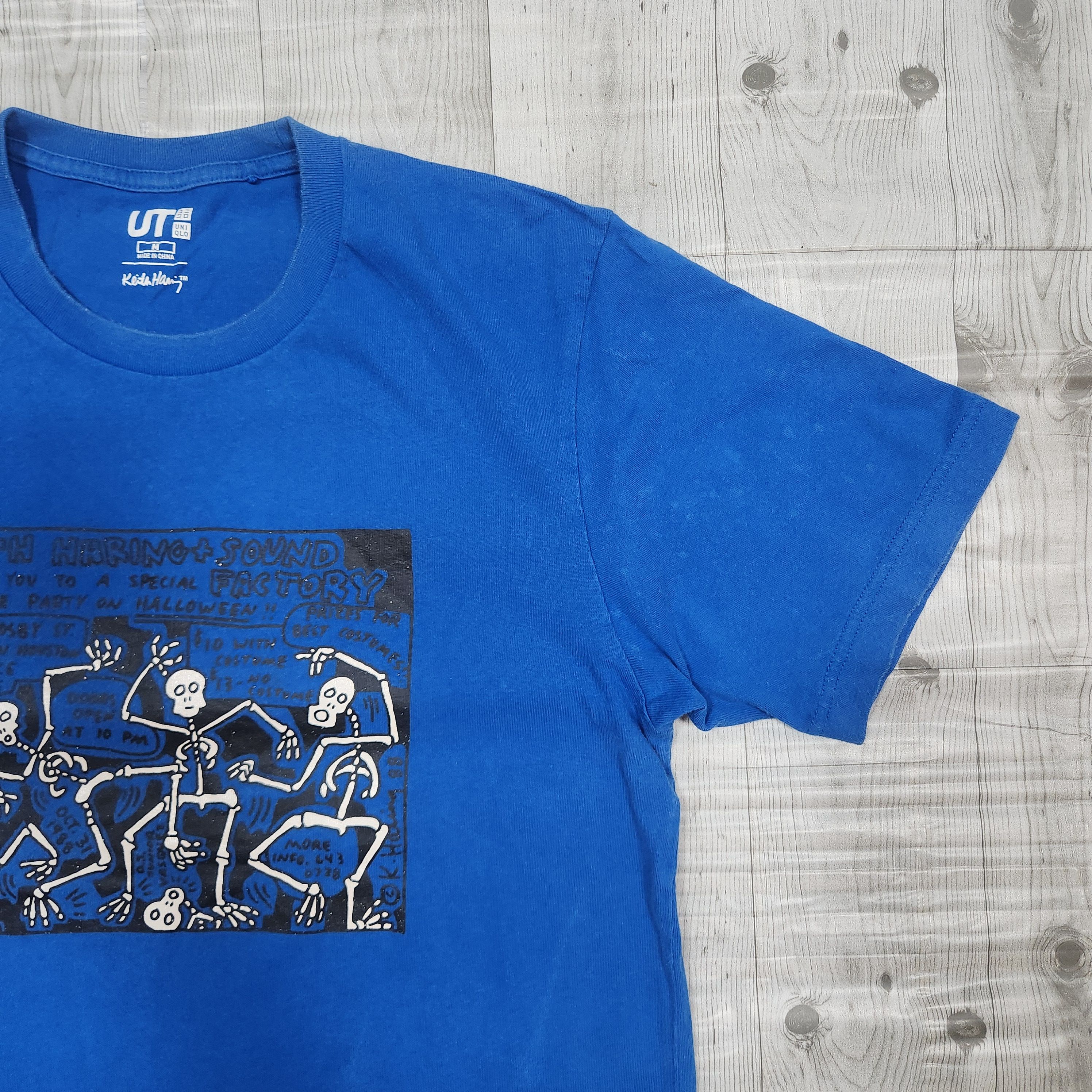 Keith Haring Keith Haring Skulls + Sound Factory TShirt Size US M / EU 48-50 / 2 - 2 Thumbnail