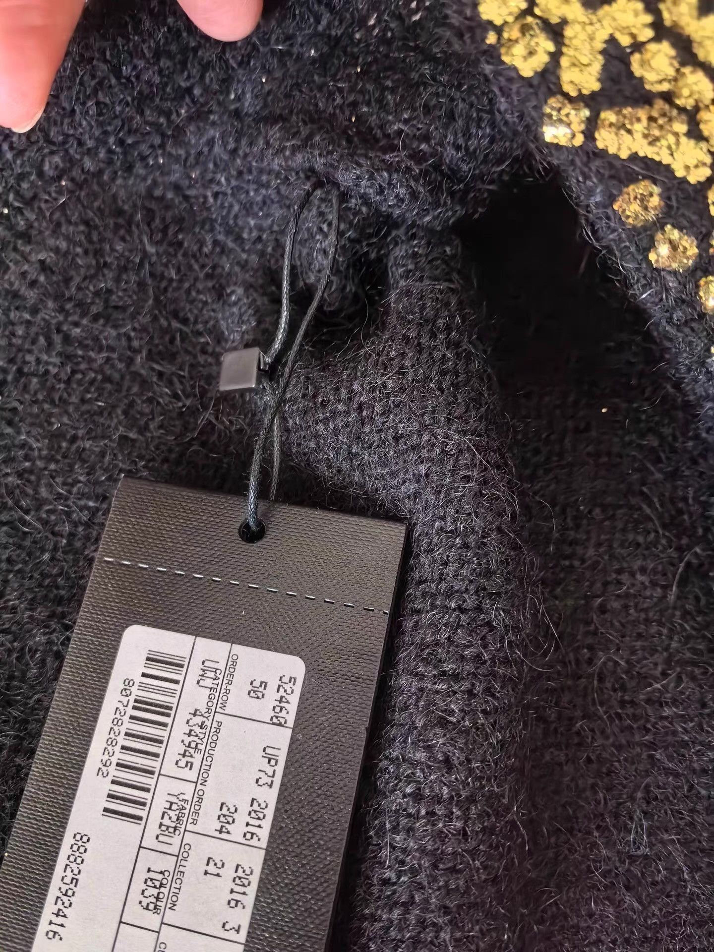Saint Laurent Paris Saint Laurent Sequin Cardigan Sweater Ｑ23 Size US S / EU 44-46 / 1 - 3 Thumbnail