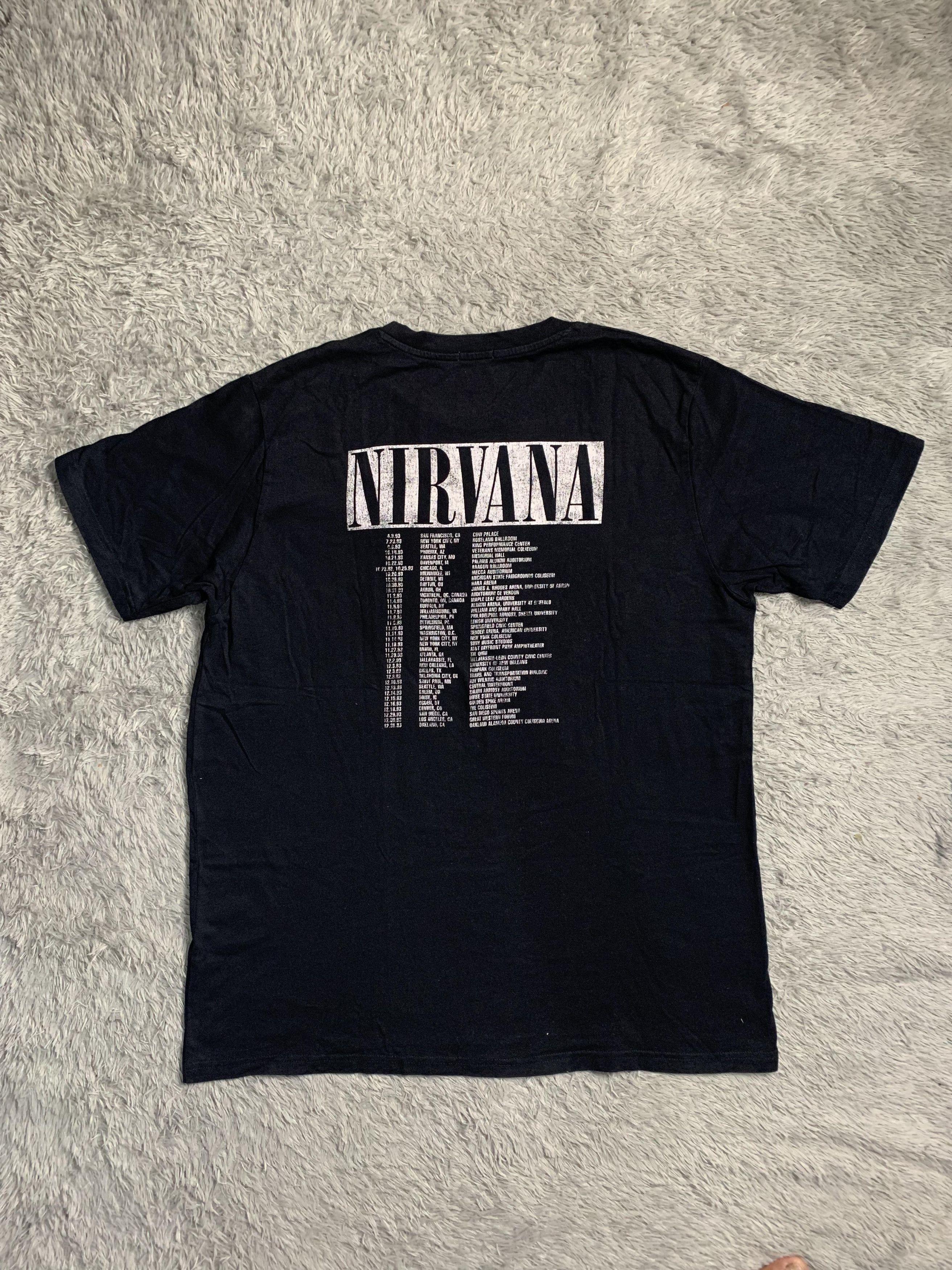 Vintage Nirvana In Utero t-shirt Size US XL / EU 56 / 4 - 6 Thumbnail
