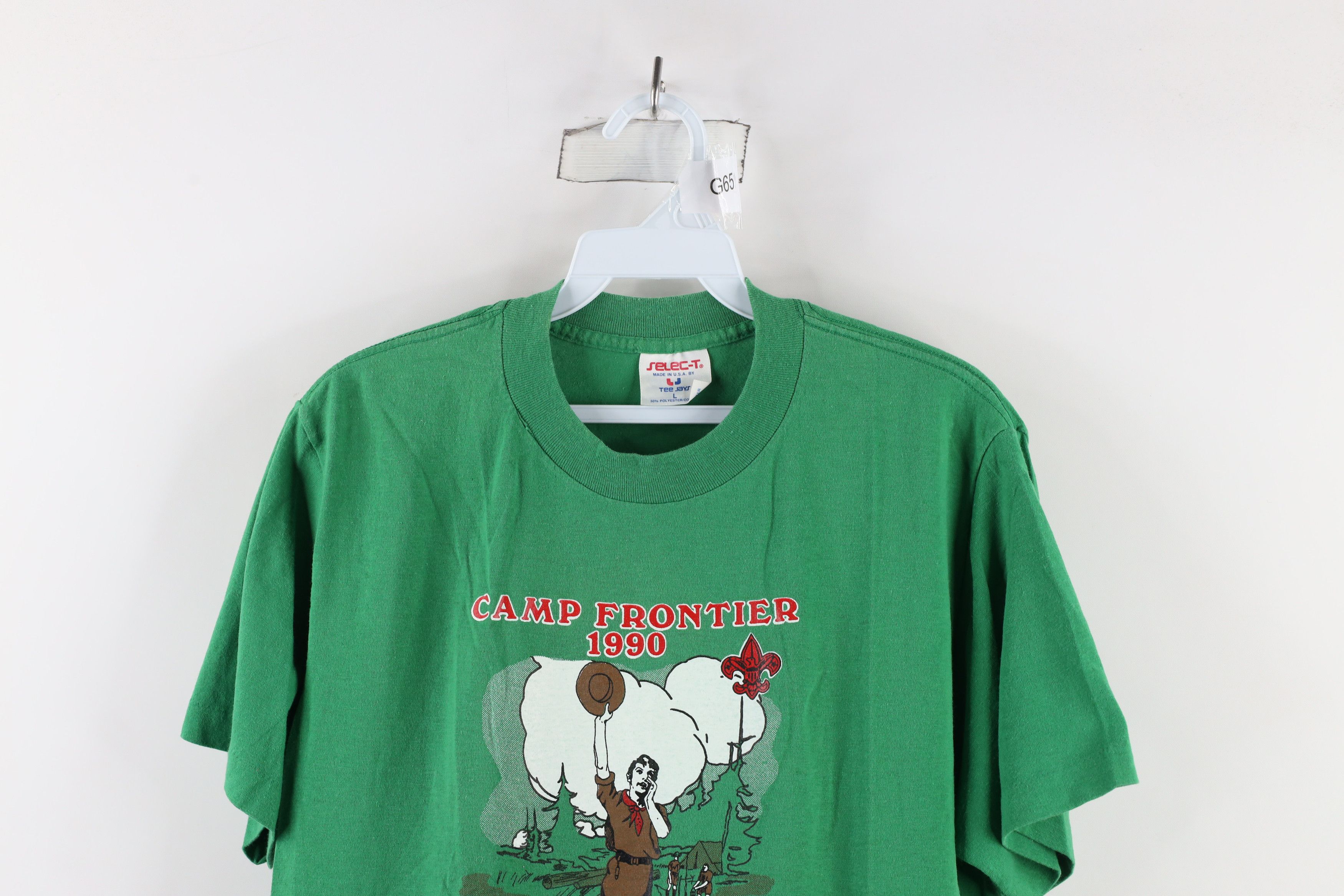 Vintage Vintage 90s Boy Scouts of America Scoutings Call T-Shirt Size US L / EU 52-54 / 3 - 2 Thumbnail