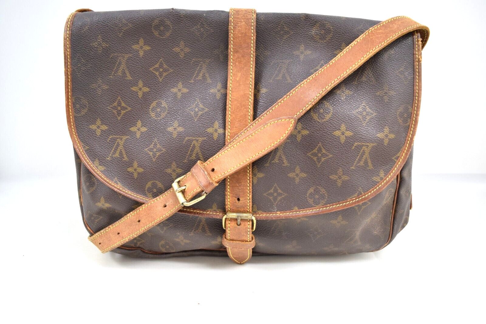 Louis Vuitton Louis Vuitton Saumur 35 Crossbody Monogram Canvas M42254 Size ONE SIZE - 2 Thumbnail