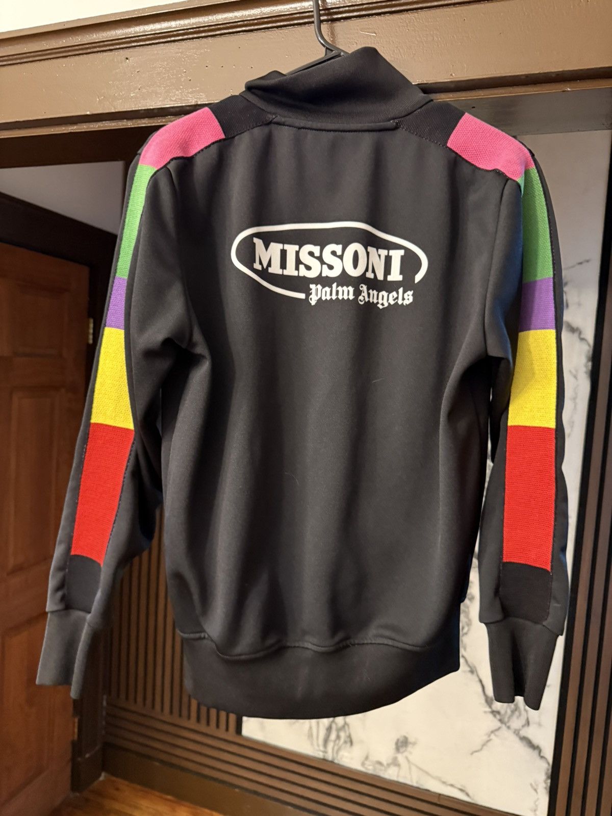 Palm Angels Palm Angels Missoni Zip Up Size Medium Size US M / EU 48-50 / 2 - 5 Thumbnail