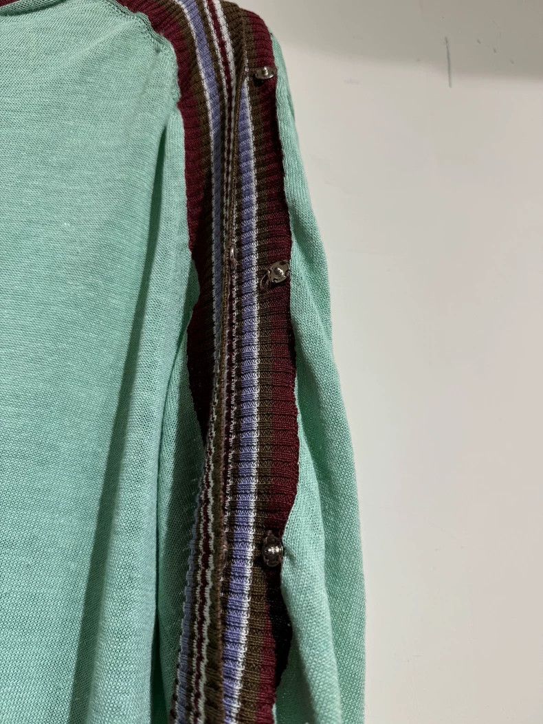 Kiko Kostadinov Kiko Kostadinov 23SS Ria Henley Knit Mint Green Size US L / EU 52-54 / 3 - 7 Thumbnail