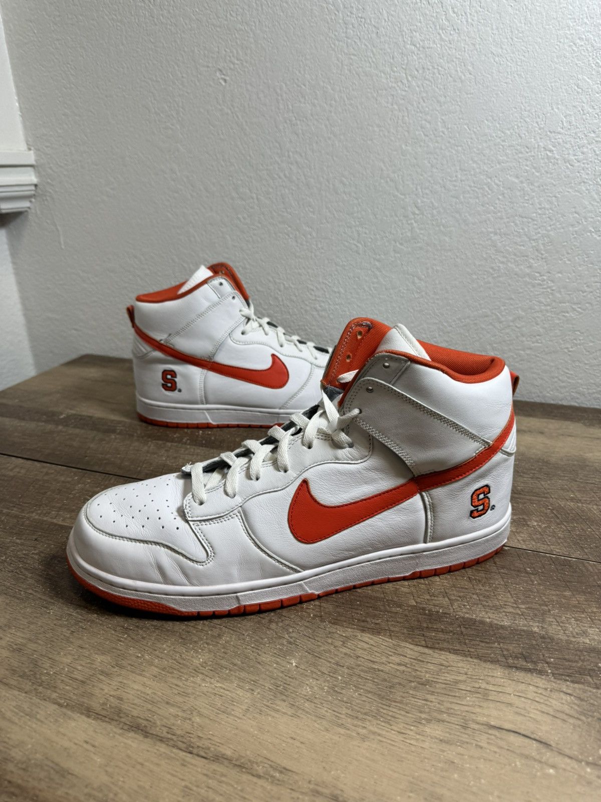 Nike Nike Mens Dunk High ID Syracuse Leather US Size 14 Sneakers Size US 14 / EU 47 - 2 Thumbnail