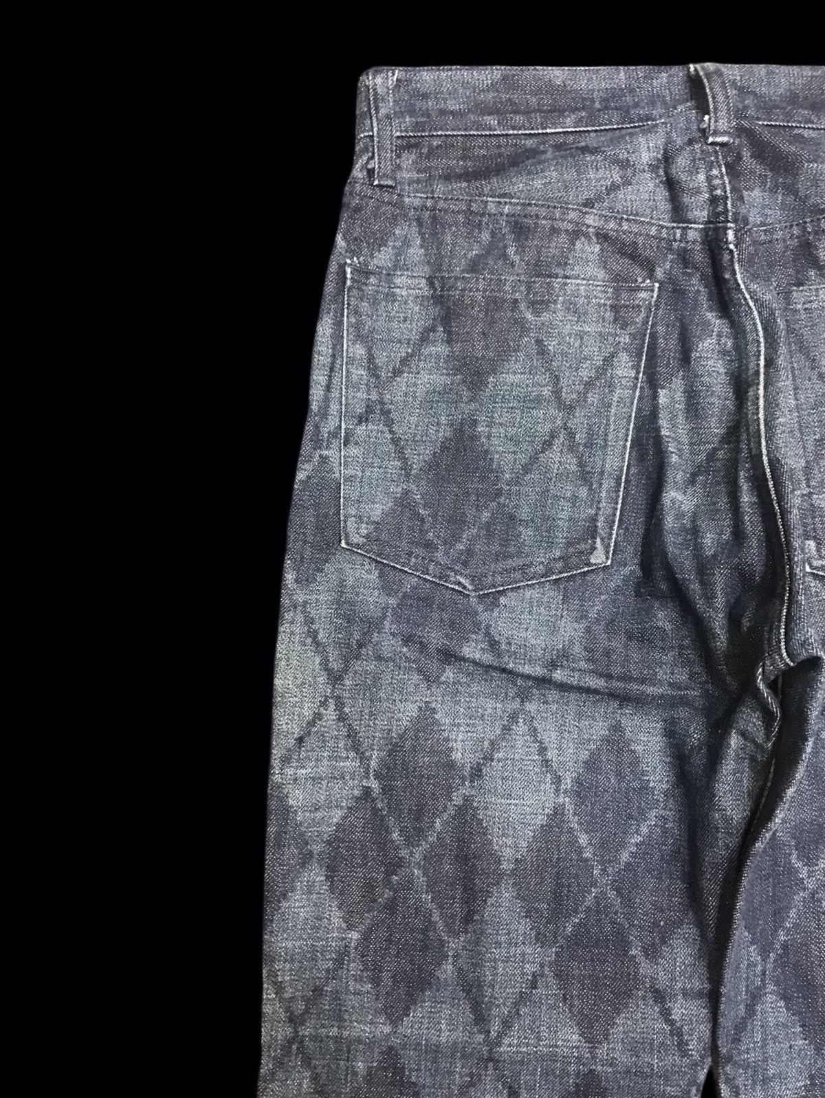 Japanese Brand 💥ARCHIVAL💥EDGE RUPERT ARTISANAL FULL DIAMOND DENIM F159 Size US 27 - 10 Thumbnail