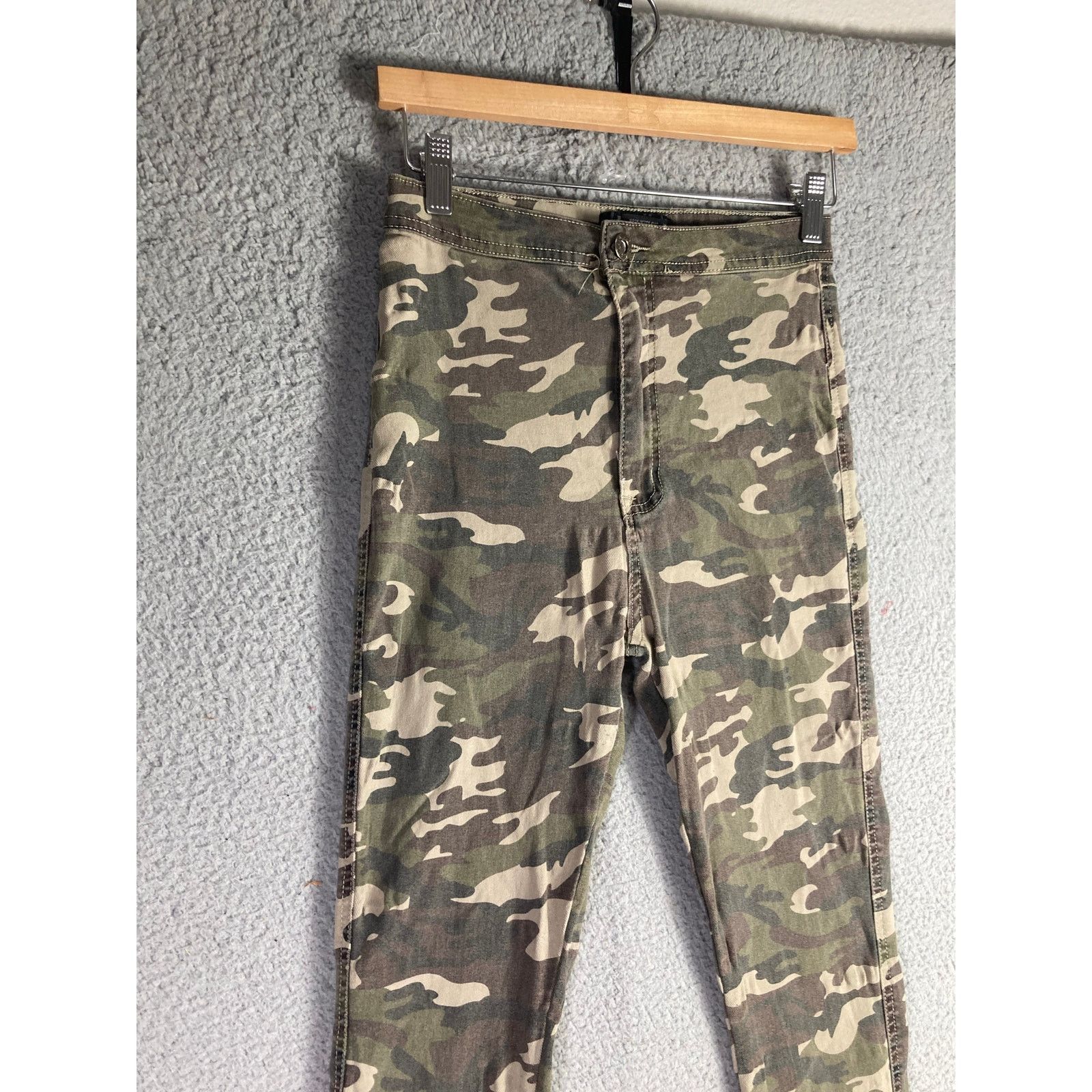 Other JC & JQ Women's Camo High Rise Skinny Jeans Size L Size 23" - 7 Thumbnail