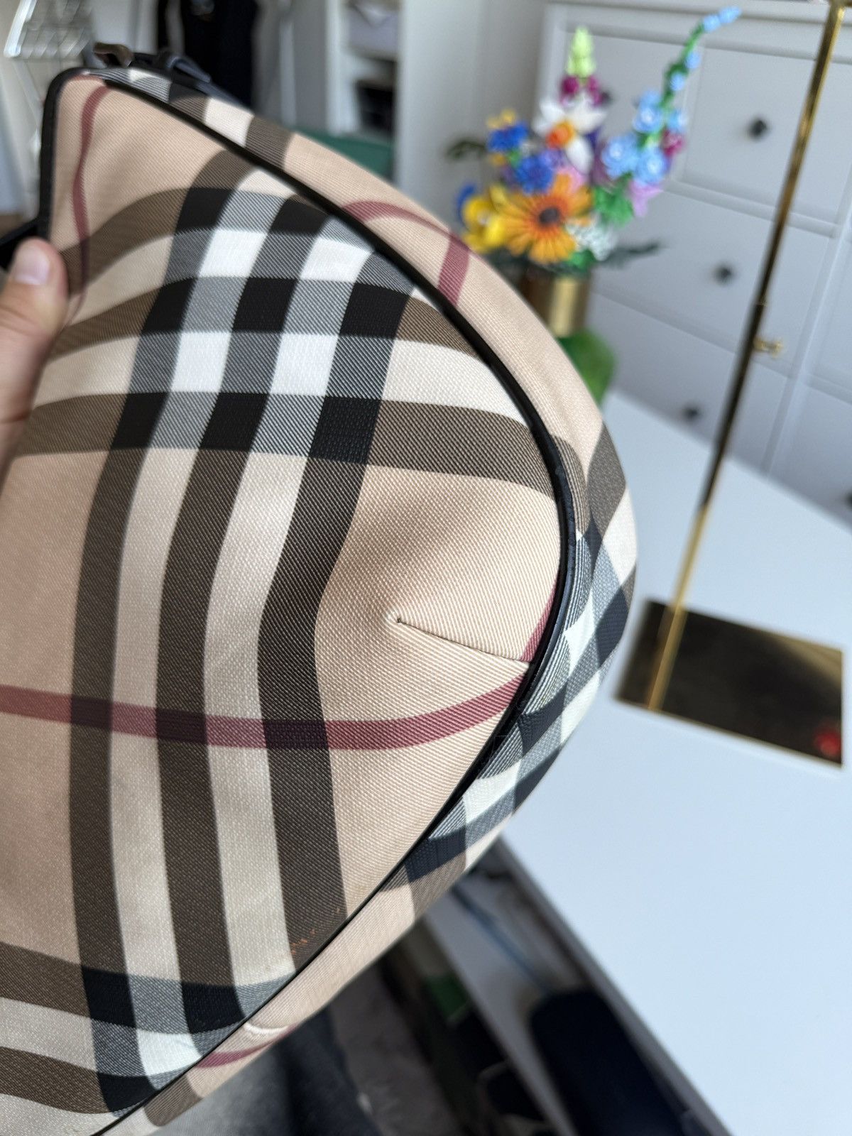Burberry × Designer Vintage y2k Burberry London nova check hobo shoulder bag rare Size ONE SIZE - 16 Thumbnail