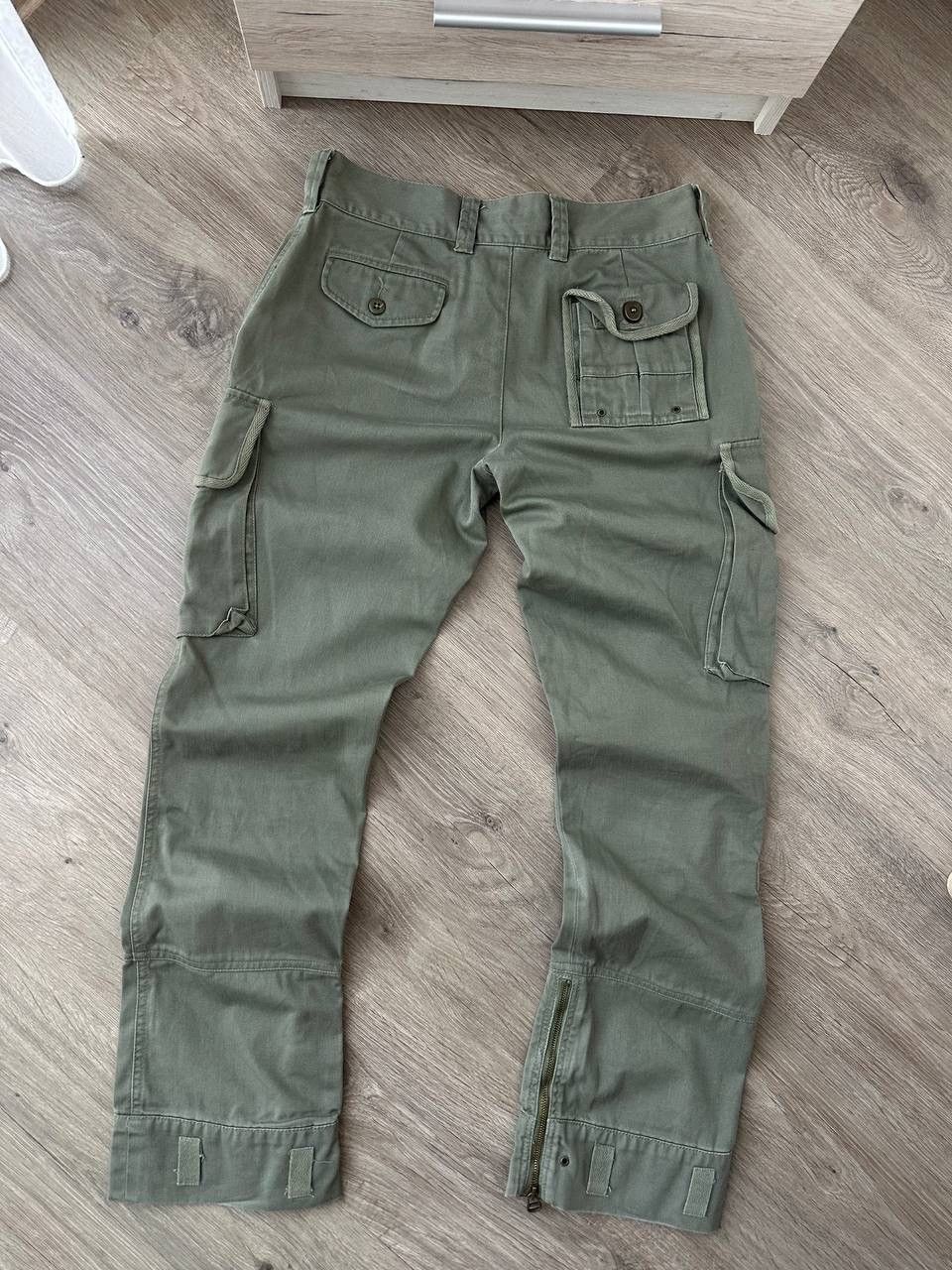 Polo Ralph Lauren × Vintage Vintage Polo Ralph Lauren Green Pocket Zip Cargo Pants Size US 36 / EU 52 - 15 Thumbnail