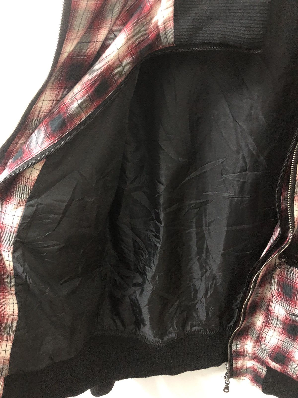 If Six Was Nine × Japanese Brand × Le Grande Bleu (L.G.B.) Bareback Realdress Tartan Double layer zipper Punk Jacket Size US L / EU 52-54 / 3 - 4 Thumbnail
