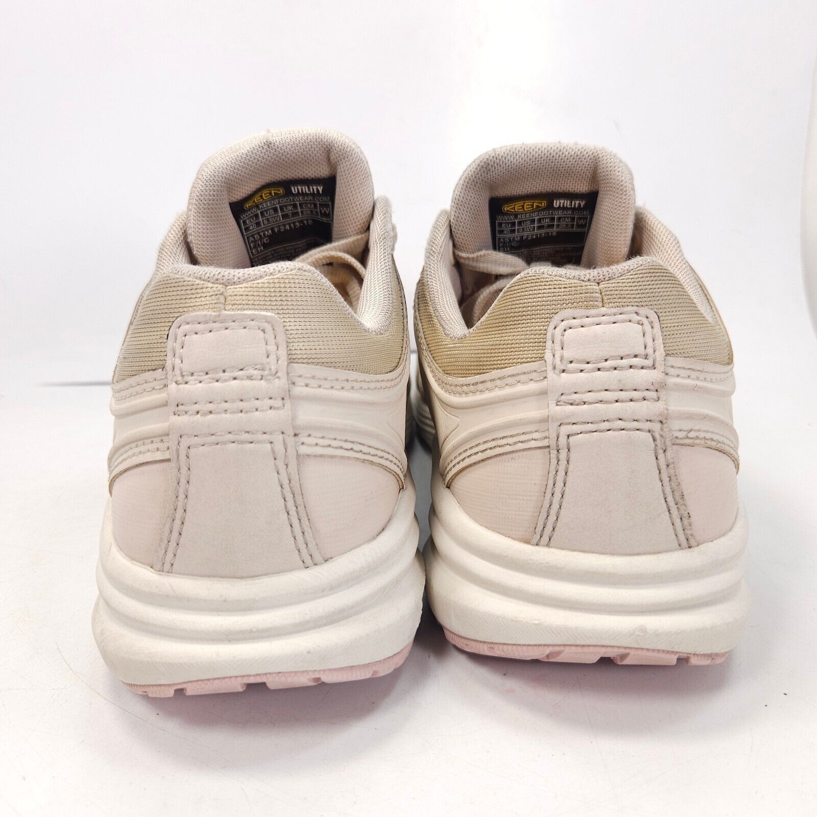 KEEN Keen Utility Steel Toe Shoe Womens Size 9.5 F2413-18 White Size US 9.5 / IT 39.5 - 4 Thumbnail