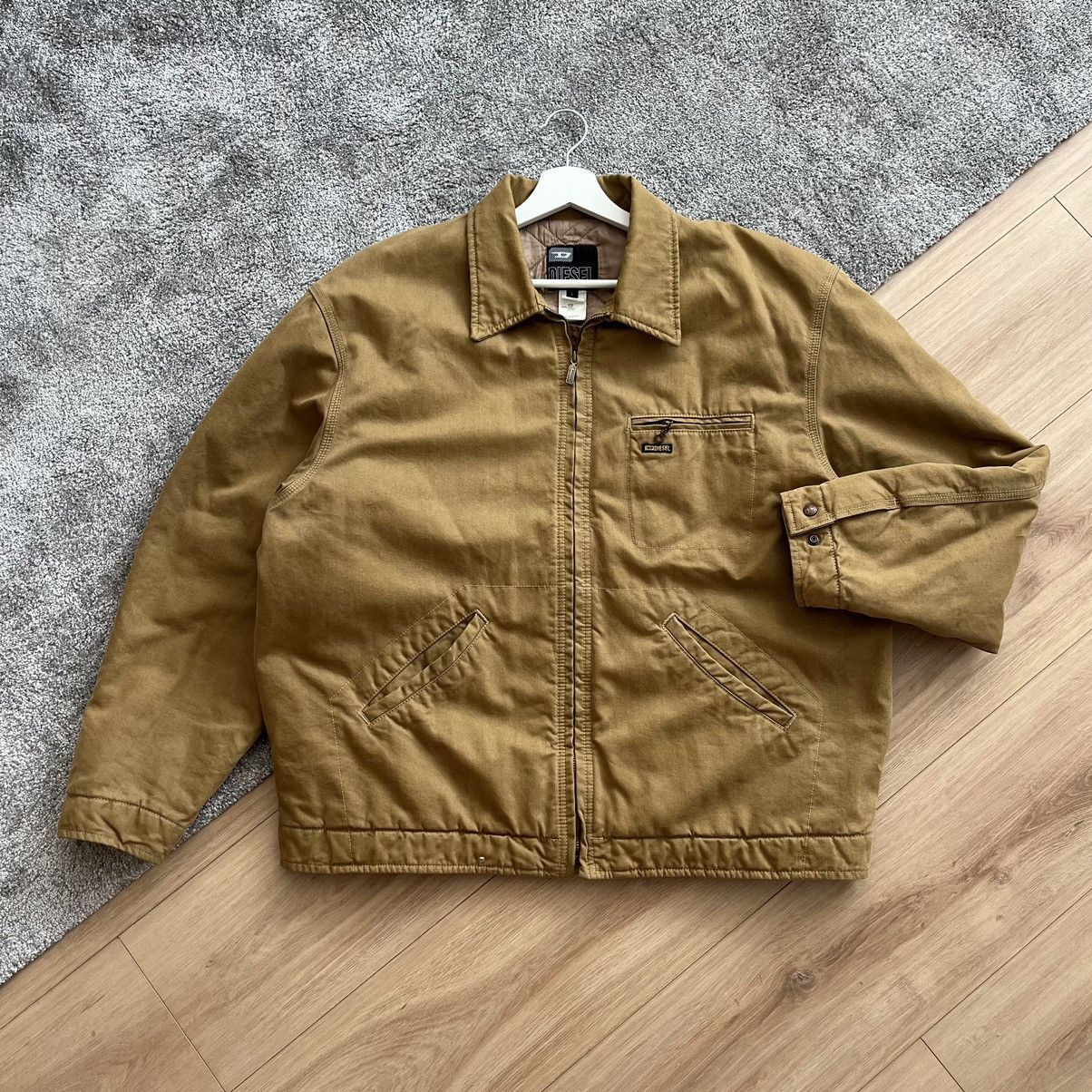 Diesel Vintage Diesel Detroit Jacket Hype Brown Size L Size US L / EU 52-54 / 3 - 1 Thumbnail