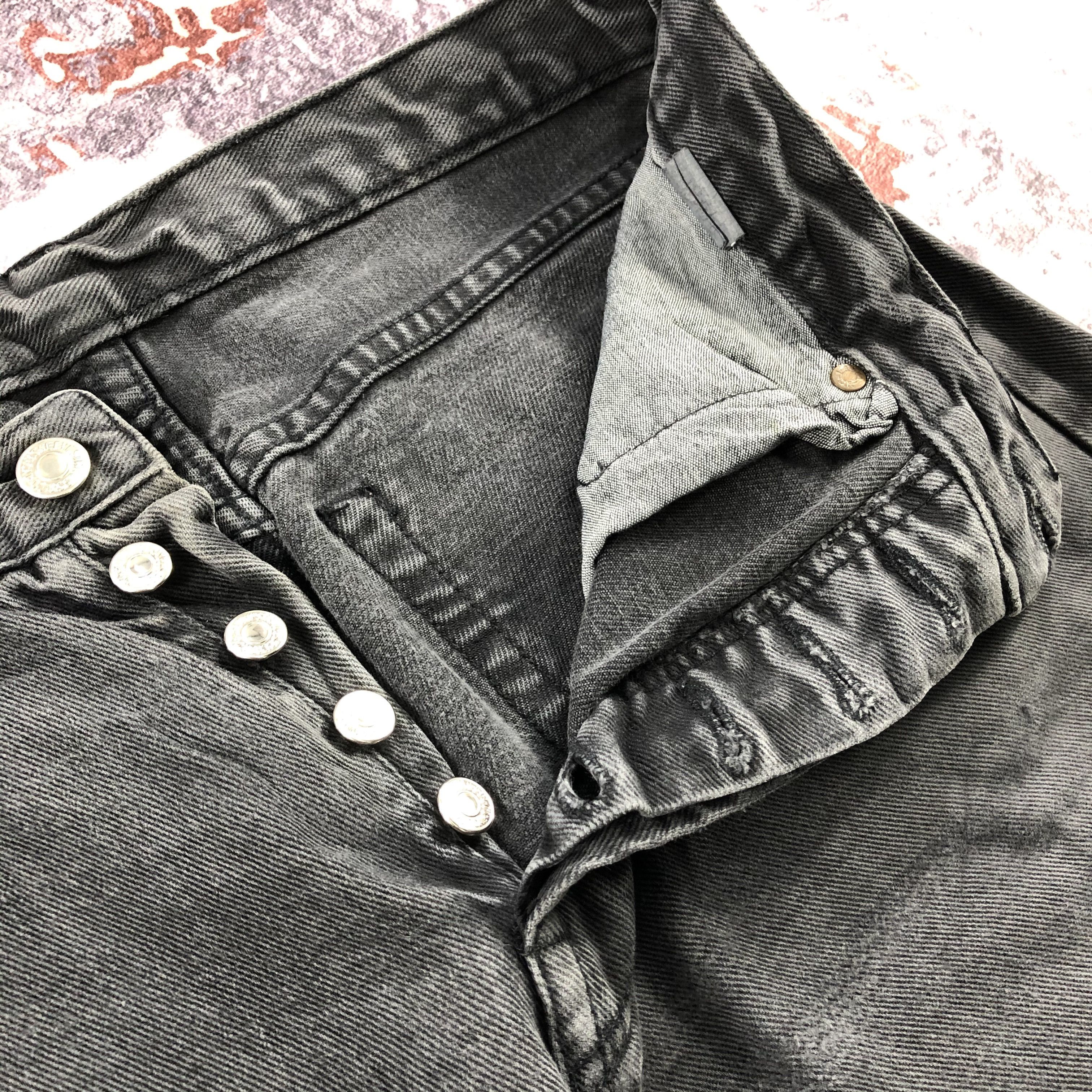 Levi's × Vintage 80s Vintage Distress Sunfaded Levis 501 Jeans-JM2098 Size US 32 / EU 48 - 8 Thumbnail
