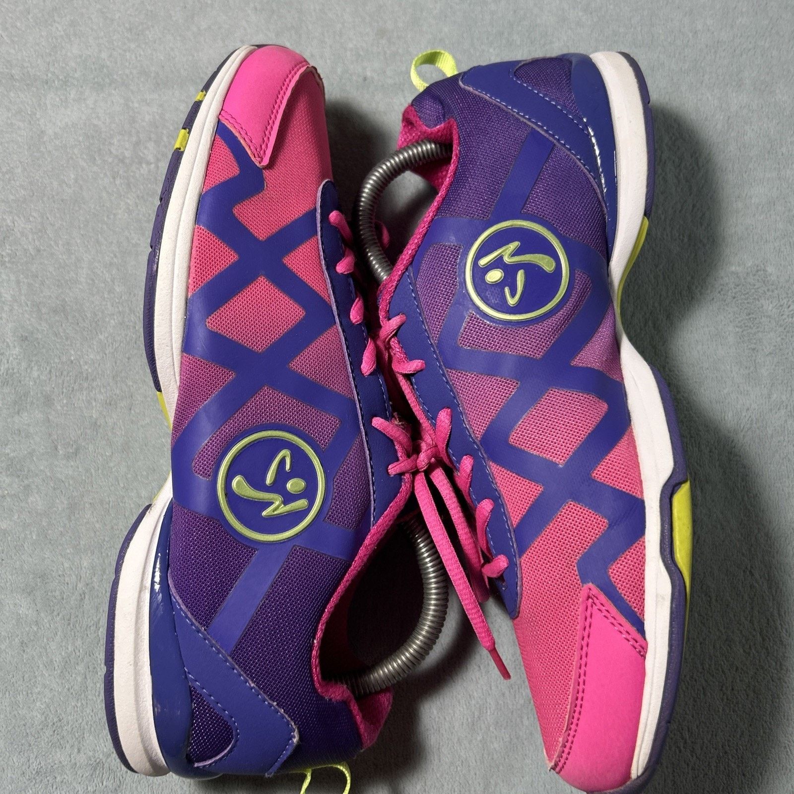 Nike Zumba Flex Z Slide Sneaker Shoe Wmn 9 Retro Faded Remix Size US 9 / IT 39 - 1 Thumbnail