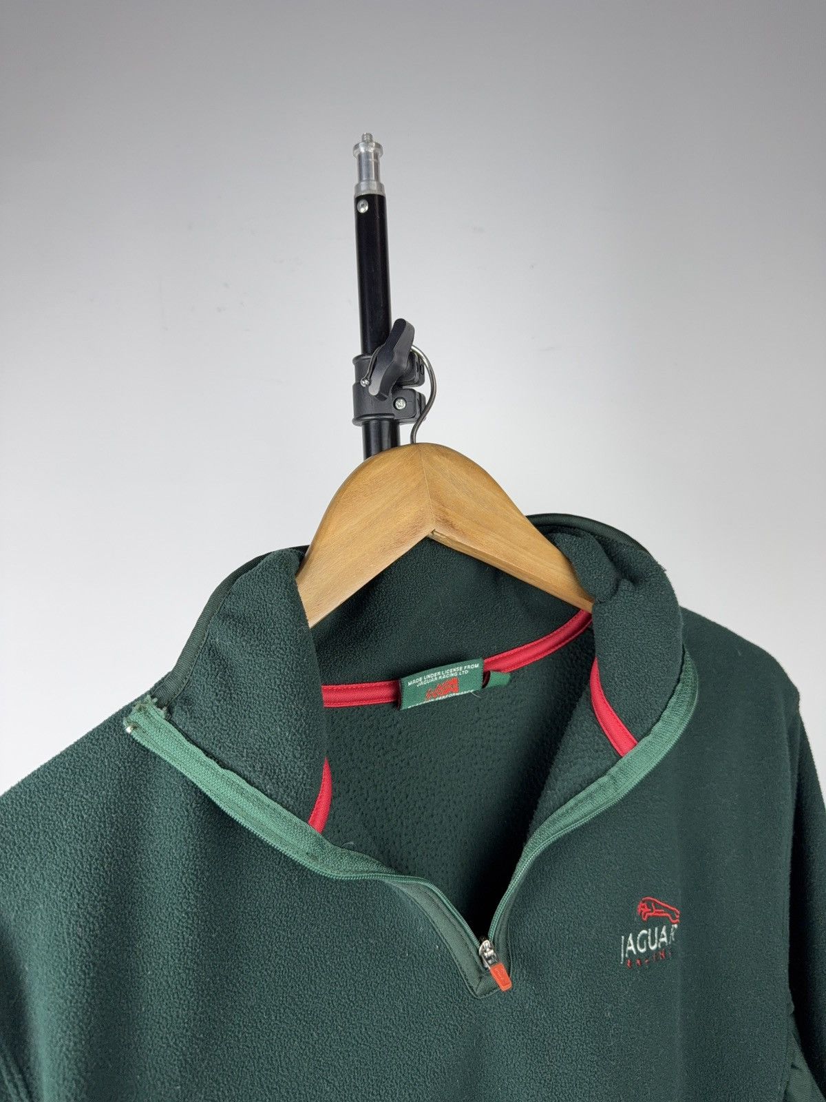 Formula 1 00s Formula One 1 Vintage Jaguar Racing Half Zip Fleece Size US M / EU 48-50 / 2 - 8 Thumbnail