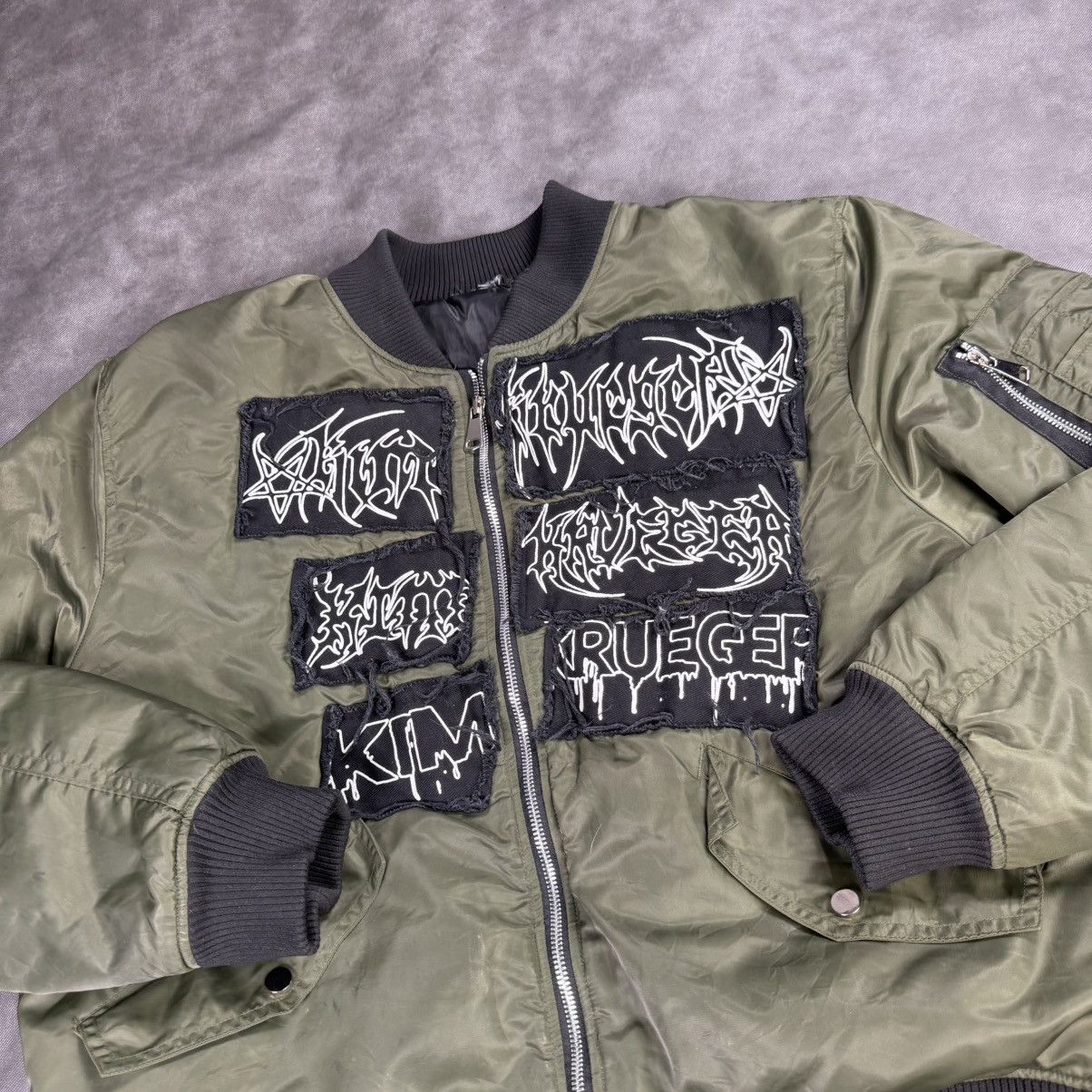 Kim Krueger Rare Kim Krueger Burberry Erry Playboy Carti Bomber Jacket Size US M / EU 48-50 / 2 - 2 Thumbnail
