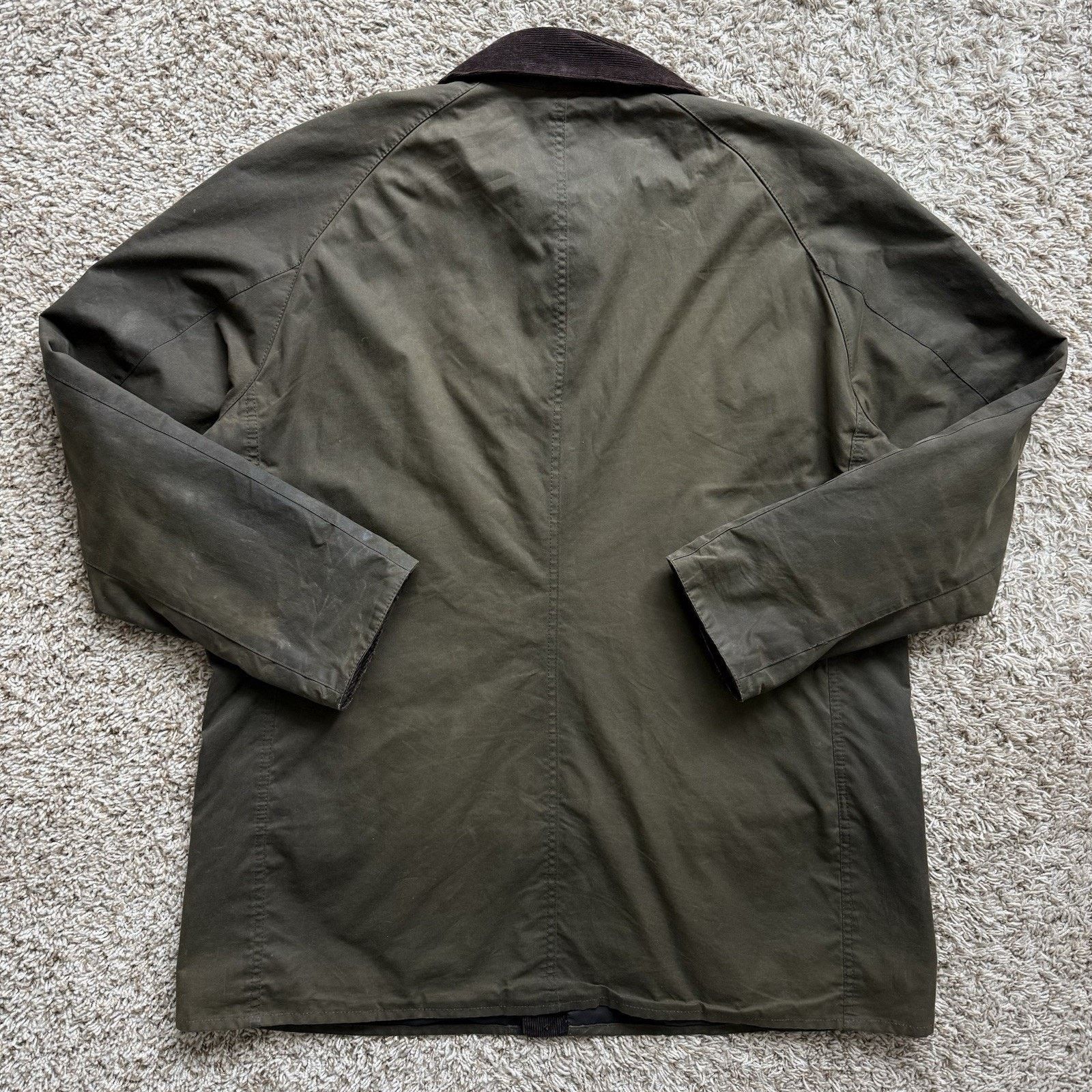 Barbour Barbour Bristol Waxed Jacket Olive Green Tartan Cotton XXL Size US XXL / EU 58 / 5 - 2 Thumbnail