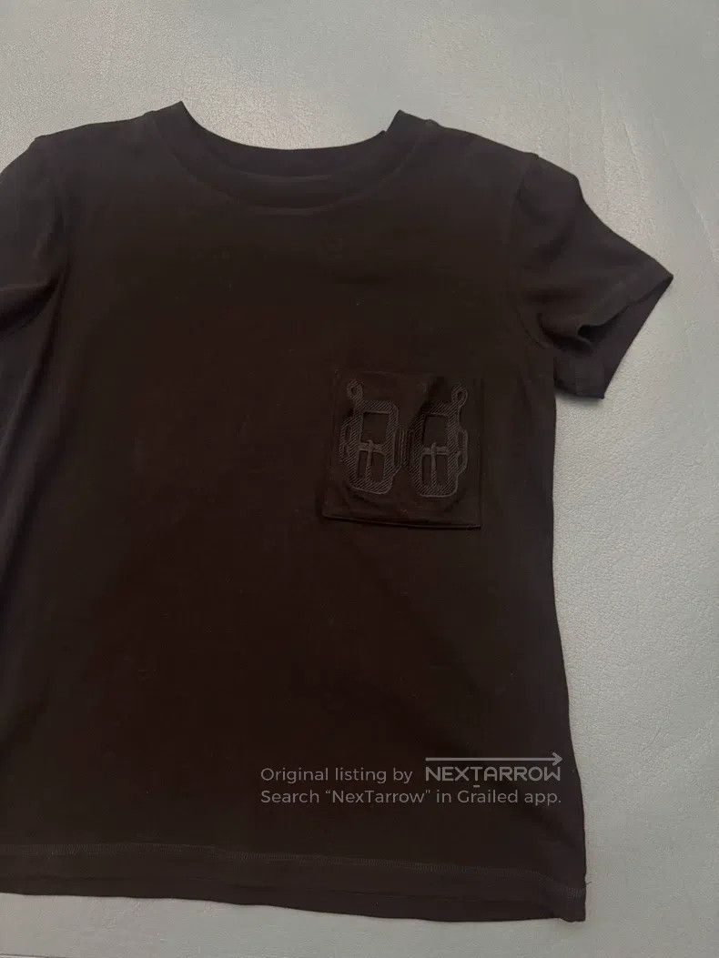 Hermes Hermes Black T-shirt Size XS / US 0-2 / IT 36-38 - 2 Thumbnail