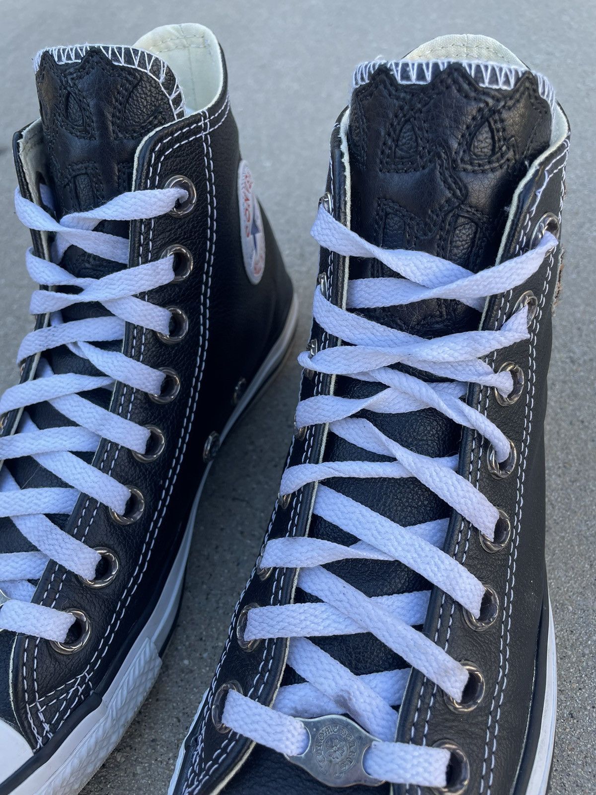 Chrome Hearts Chrome Hearts 1/1 Cheetah Patch Converse Size US 7 / EU 40 - 5 Thumbnail