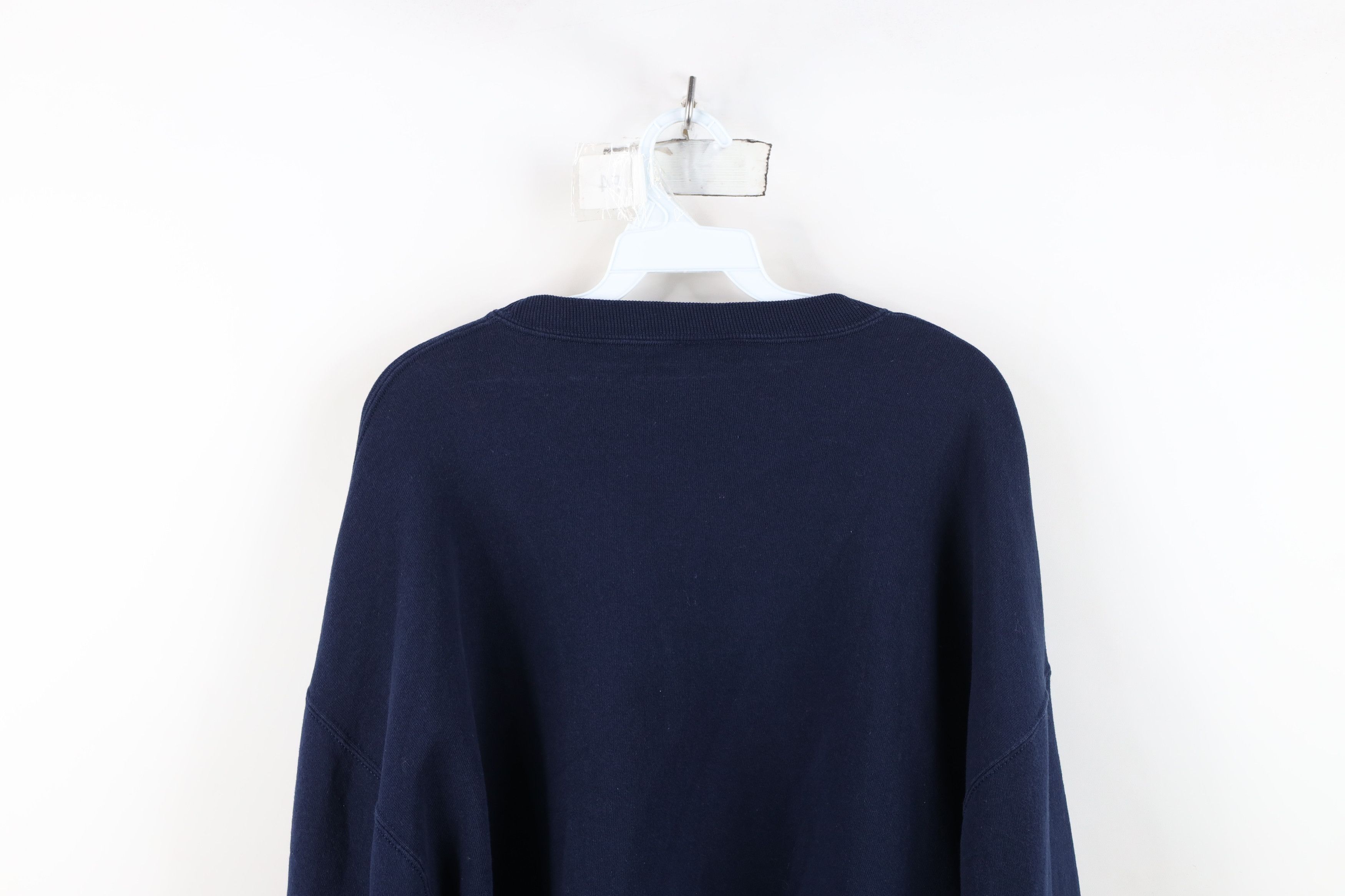 Russell Athletic Vintage 90s Russell Athletic Crewneck Sweatshirt Navy Blue Size US XL / EU 56 / 4 - 13 Thumbnail