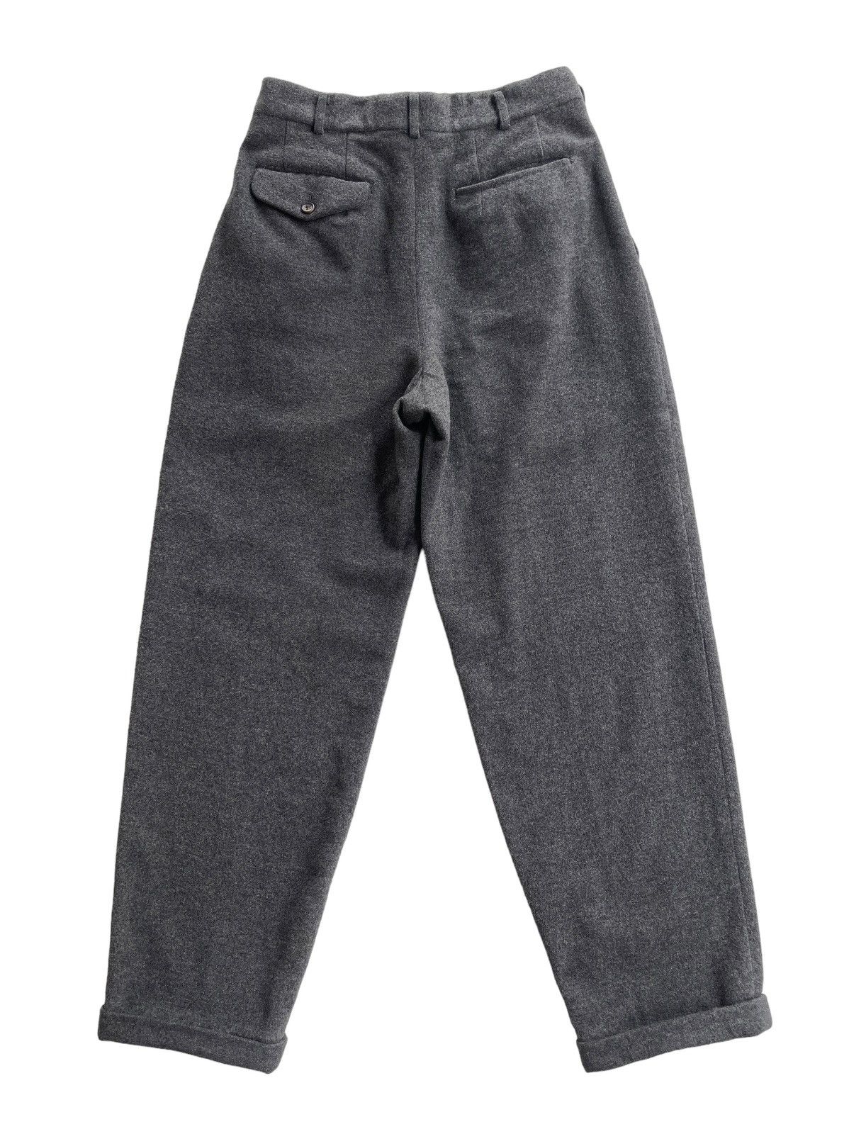 Comme des Garcons Homme High-Waisted Wool Balloon Pants Size US 28 / EU 44 - 3 Thumbnail
