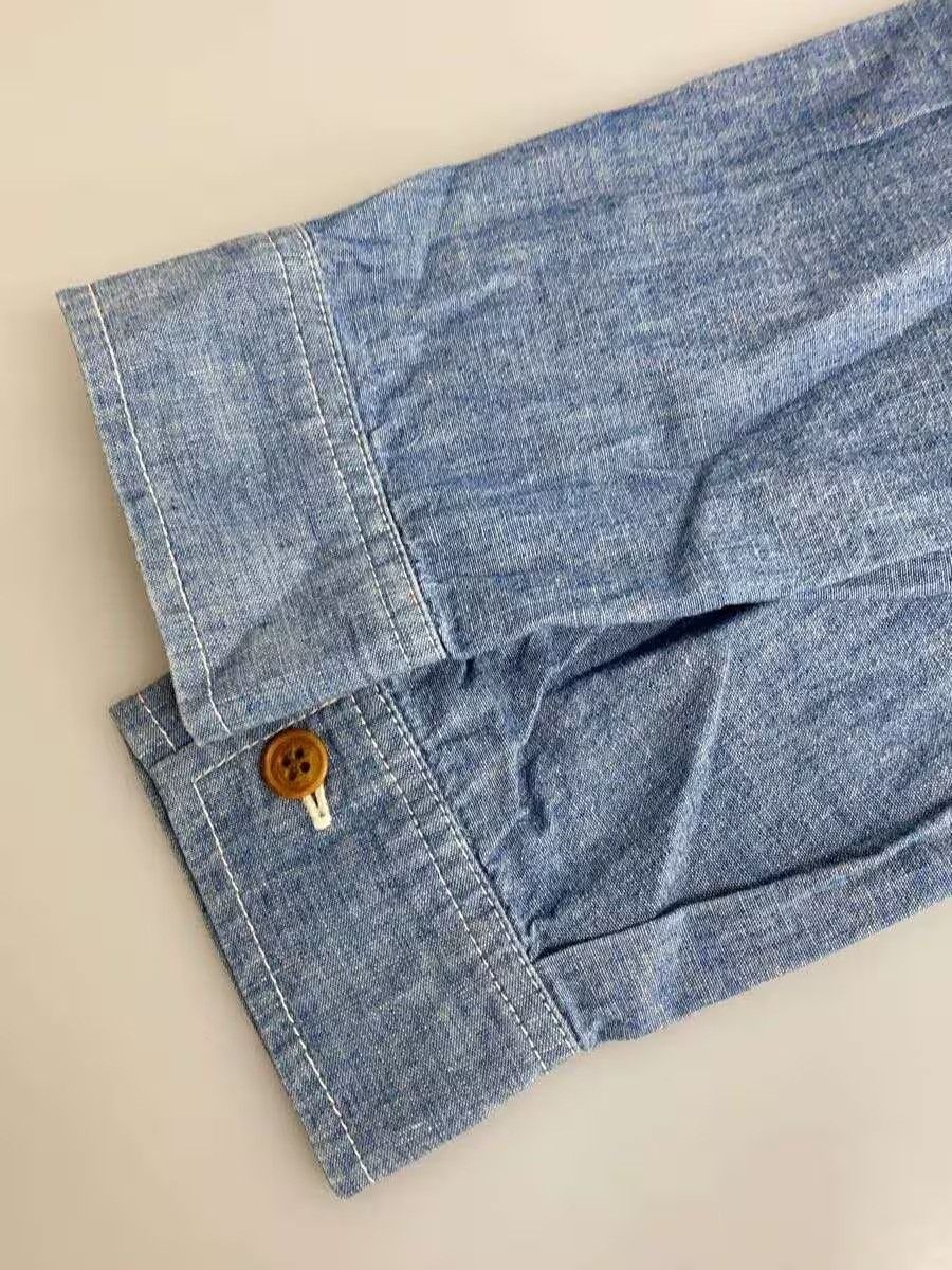 Visvim VISVIM 15SS GRANGER SHIRT CHAMBRAY COTTON Size US M / EU 48-50 / 2 - 6 Thumbnail