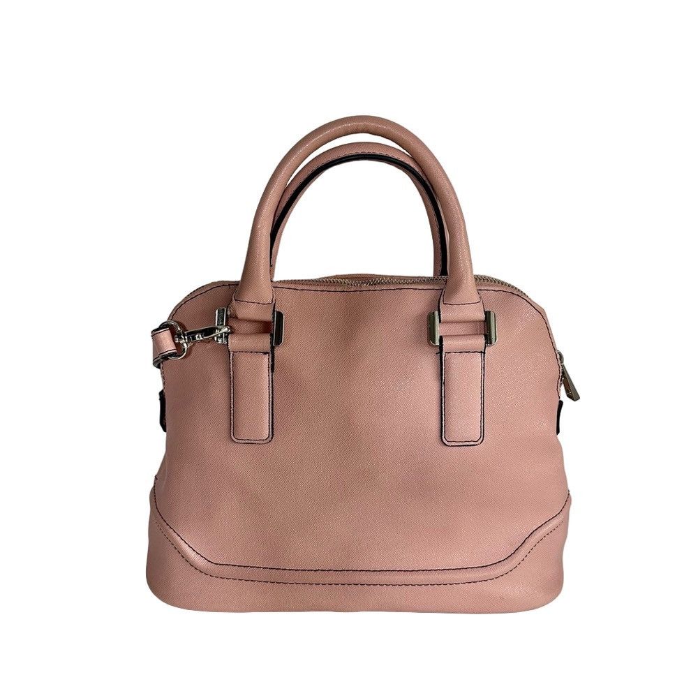 London Fog London Fog Pastel Pink Dome Top Handle Satchel Shoulder Bag Size ONE SIZE - 2 Thumbnail