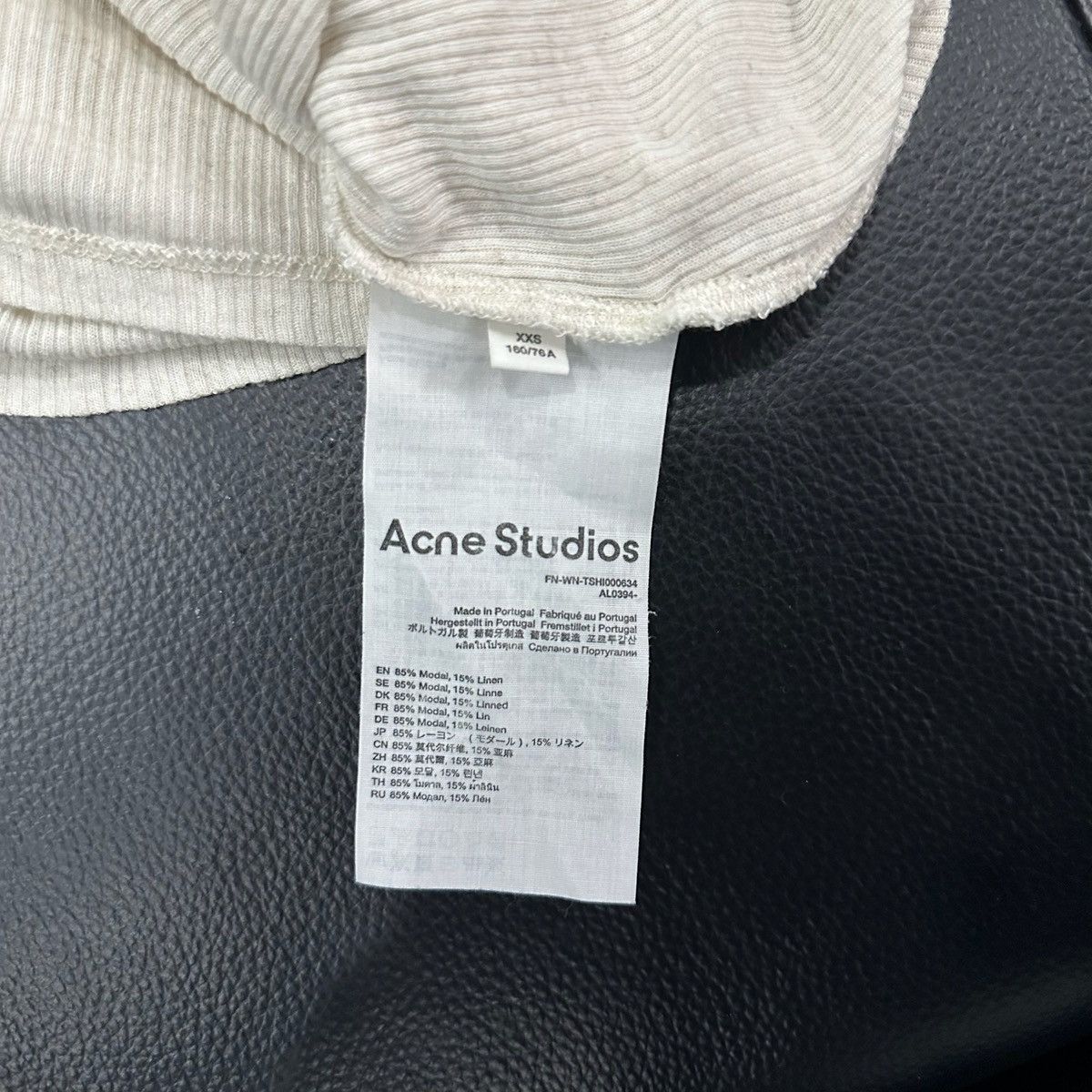 Acne Studios Acne Studios Money Chest Layered Long Sleeve Top Size US XXS / EU 40 - 3 Thumbnail