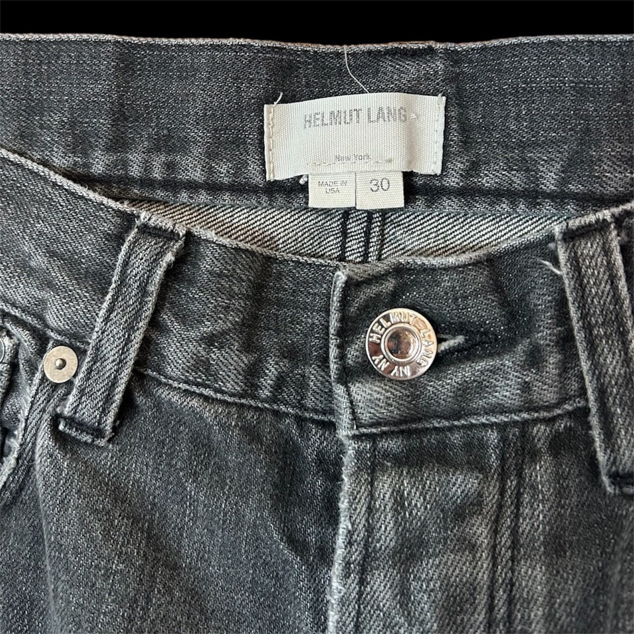 Helmut Lang × Rick Owens helmut lang classic grey denim Size US 30 / EU 46 - 3 Thumbnail