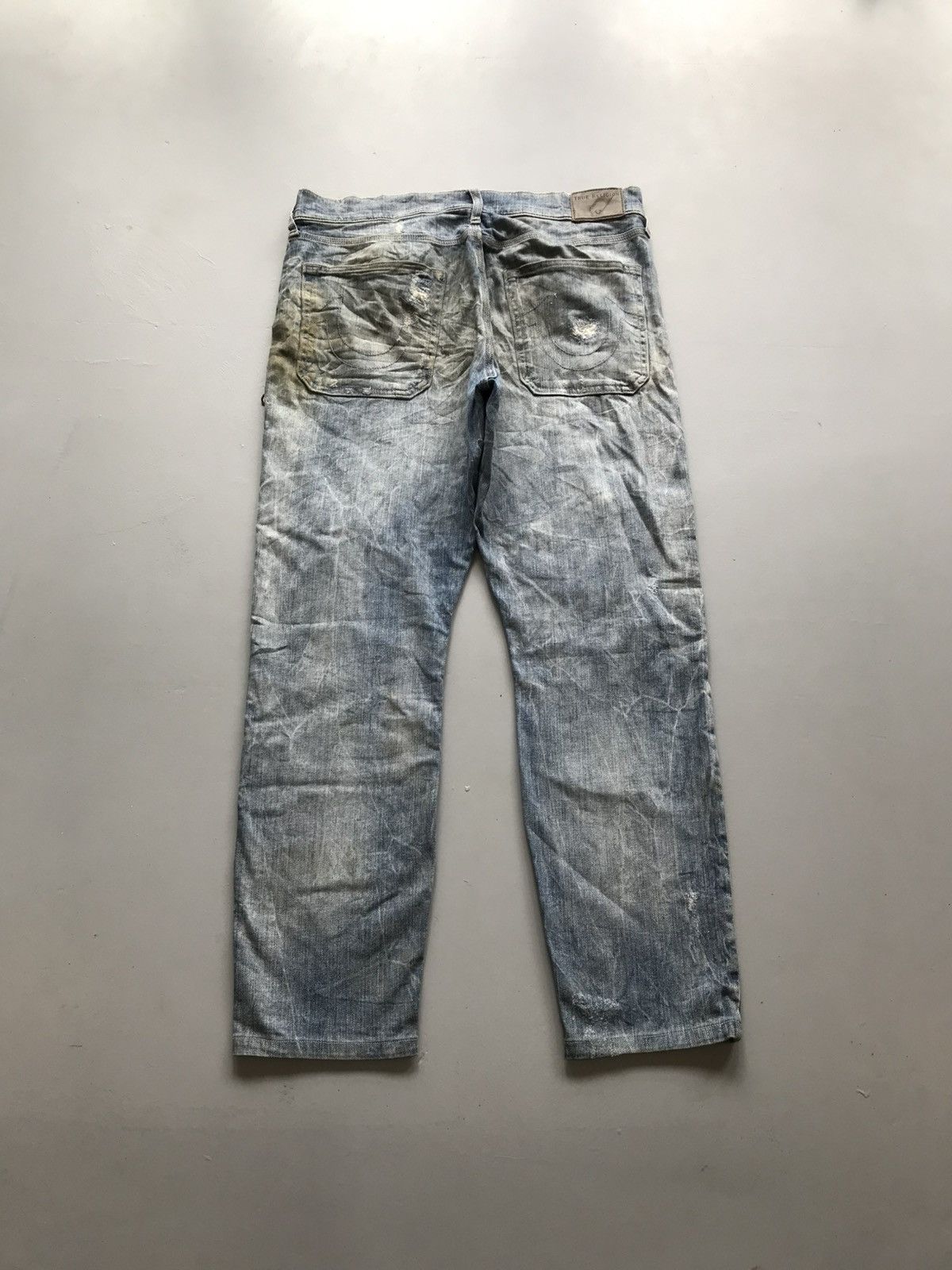 True Religion Vintage true religion zipper pockets dusty denim Size US 38 / EU 54 - 8 Thumbnail