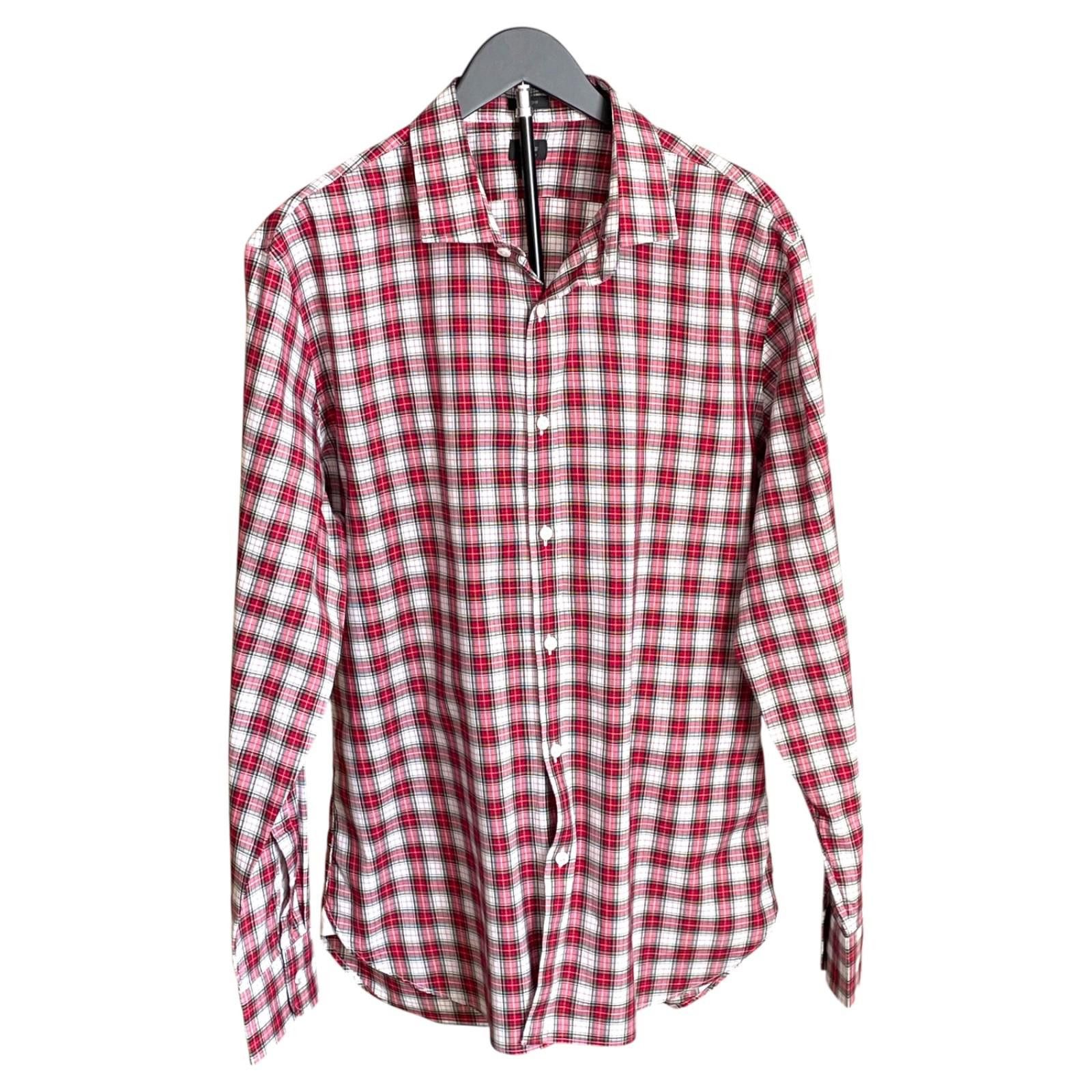 J.Crew J Crew Ludlow XL Red Plaid Button Down Shirt Mens LS Size US XL / EU 56 / 4 - 2 Thumbnail