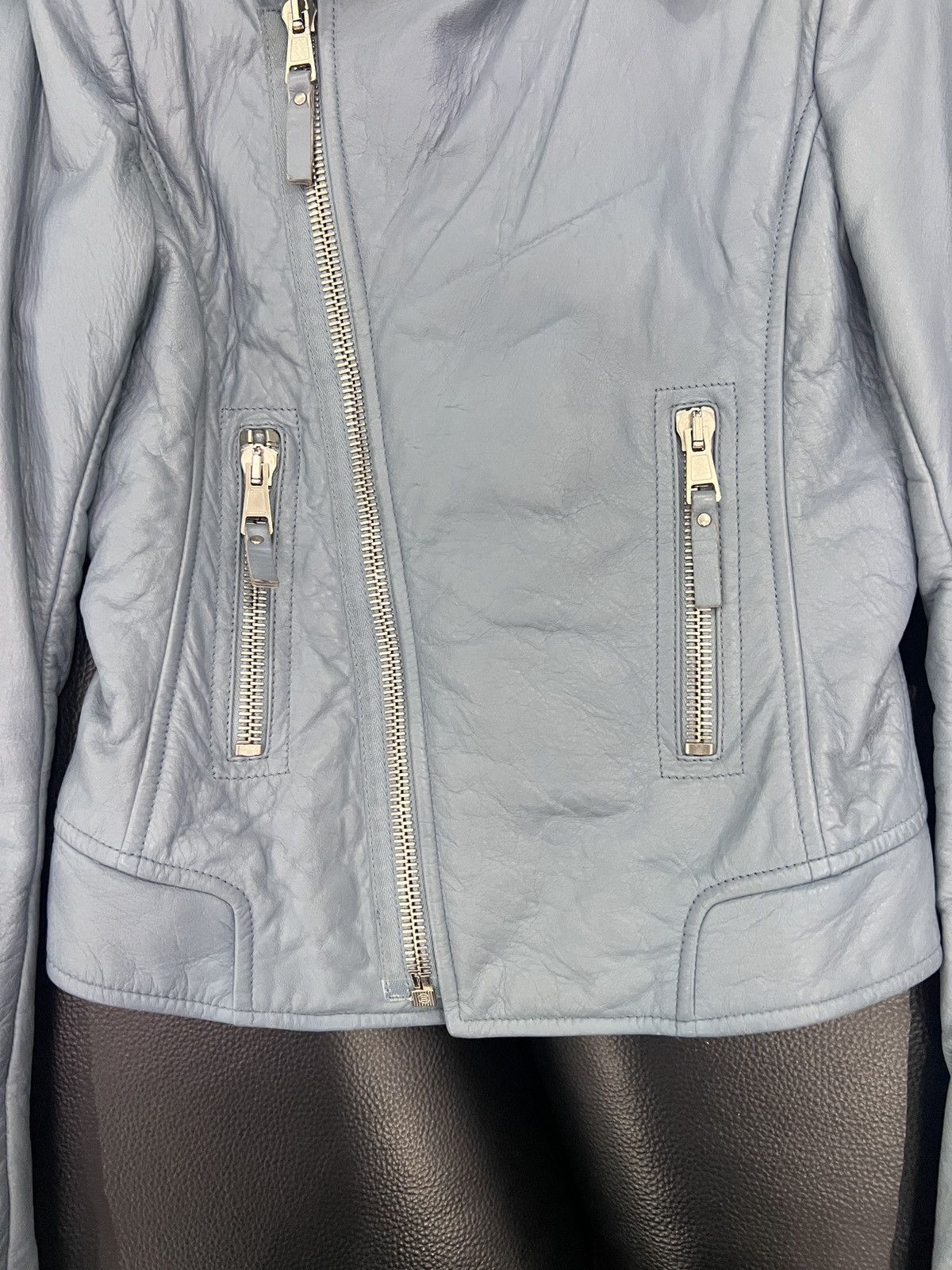 Balenciaga Balenciaga 2012 Slim Biker Jacket Size US XS / EU 42 / 0 - 10 Thumbnail